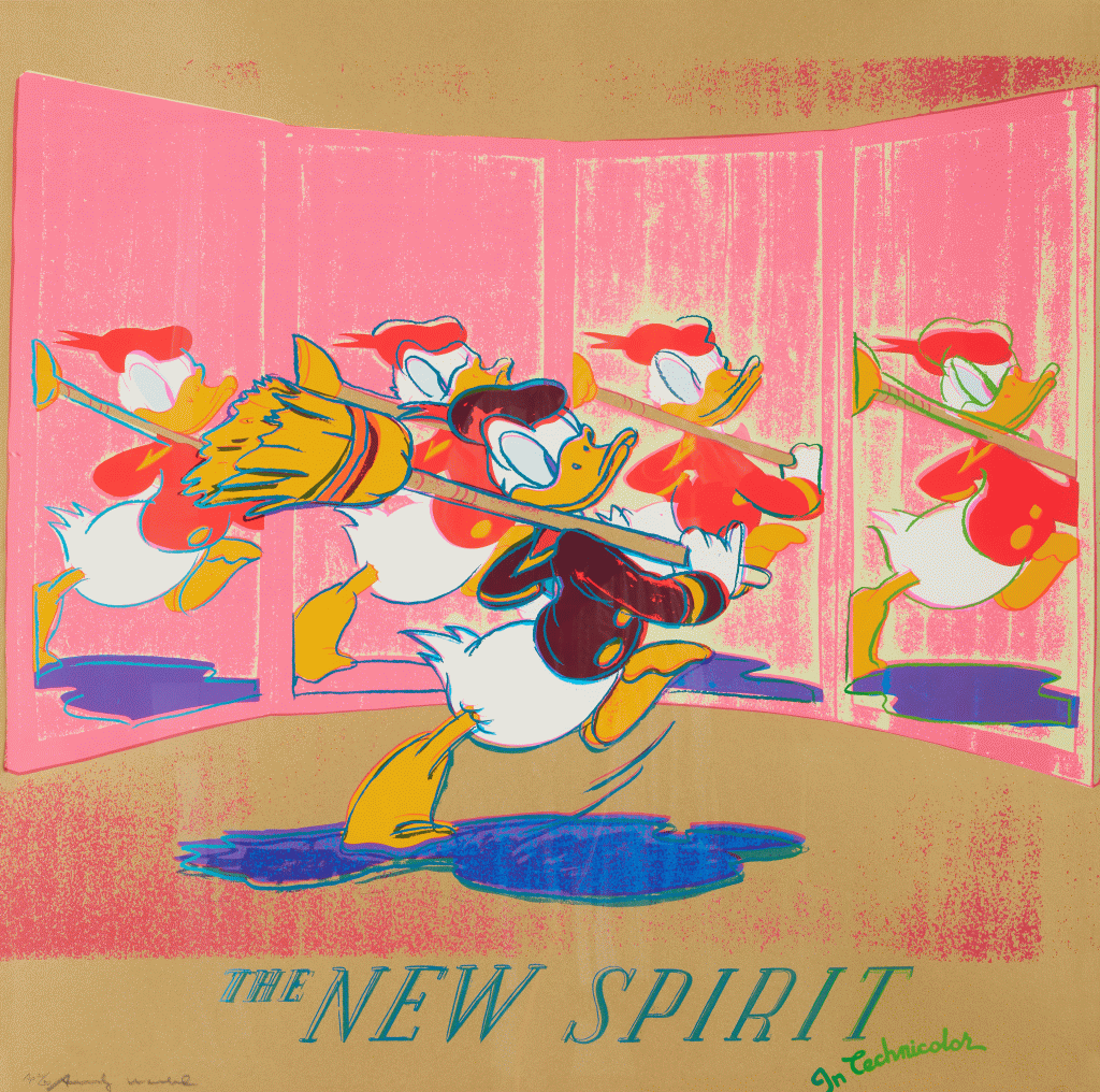 Andy Warhol - The New Spirit (Donald Duck), from Ads (Feldman & Schellmann II.B 357)