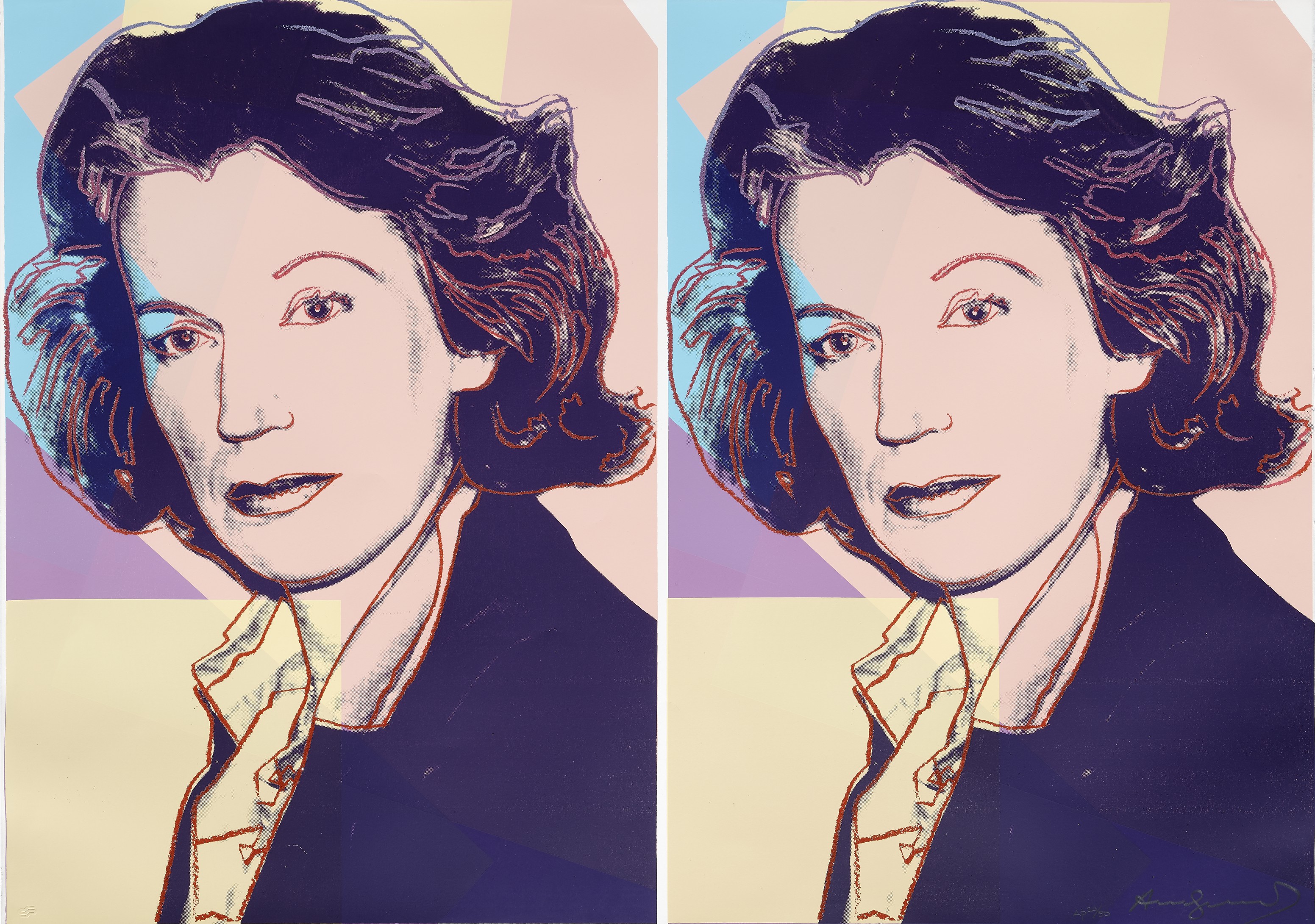Andy Warhol - Mildred Scheel