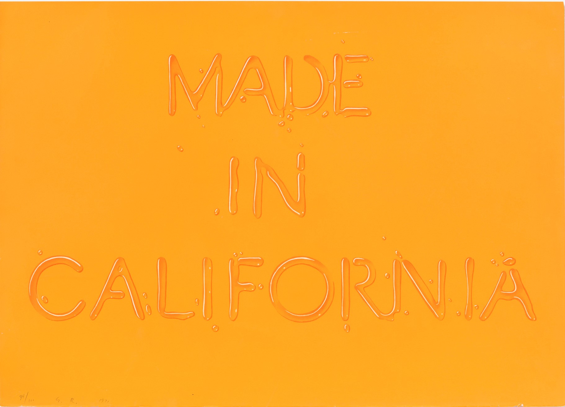 Ed Ruscha - Made in California