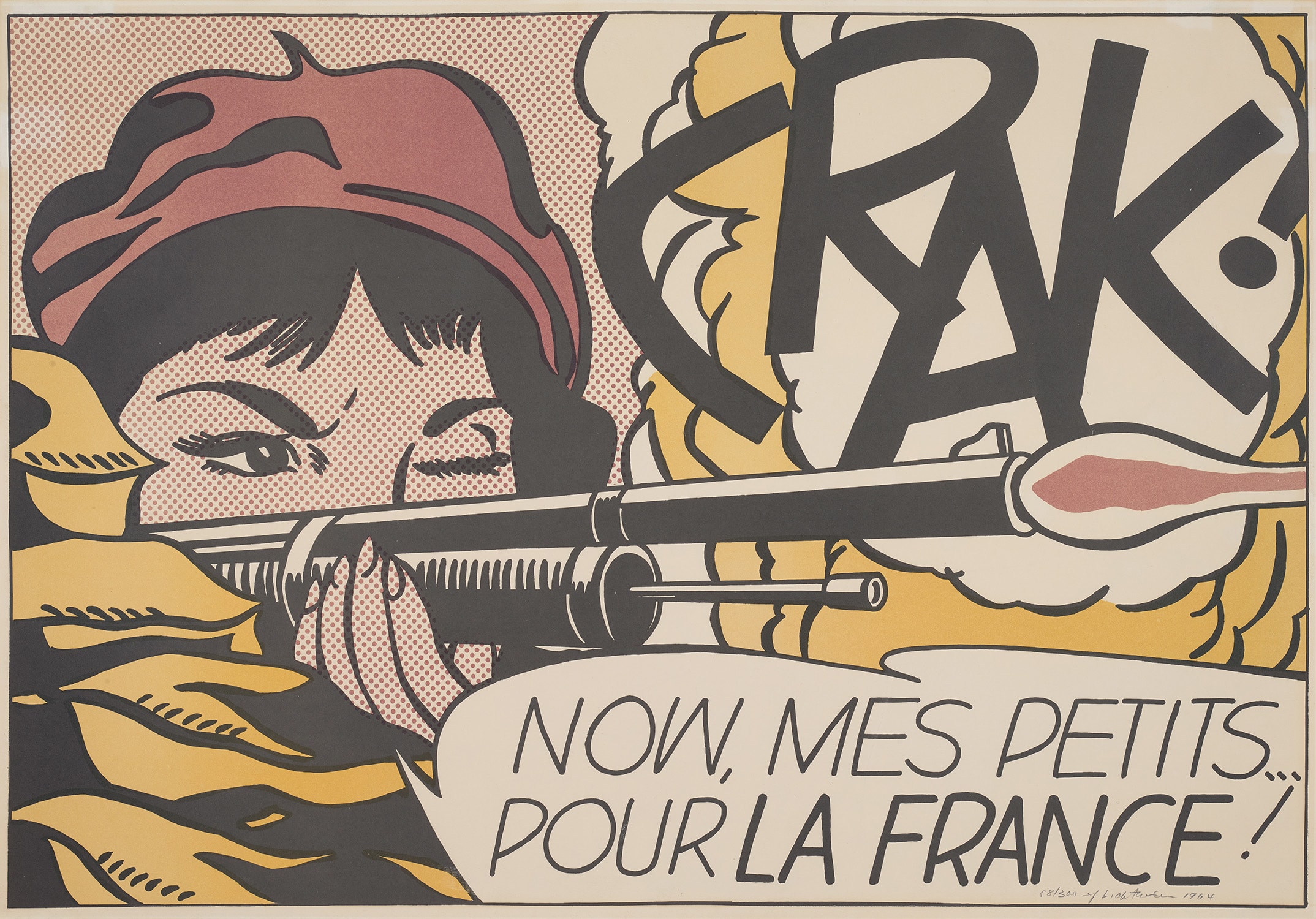 Roy Lichtenstein - CRAK! (C. II. 2)