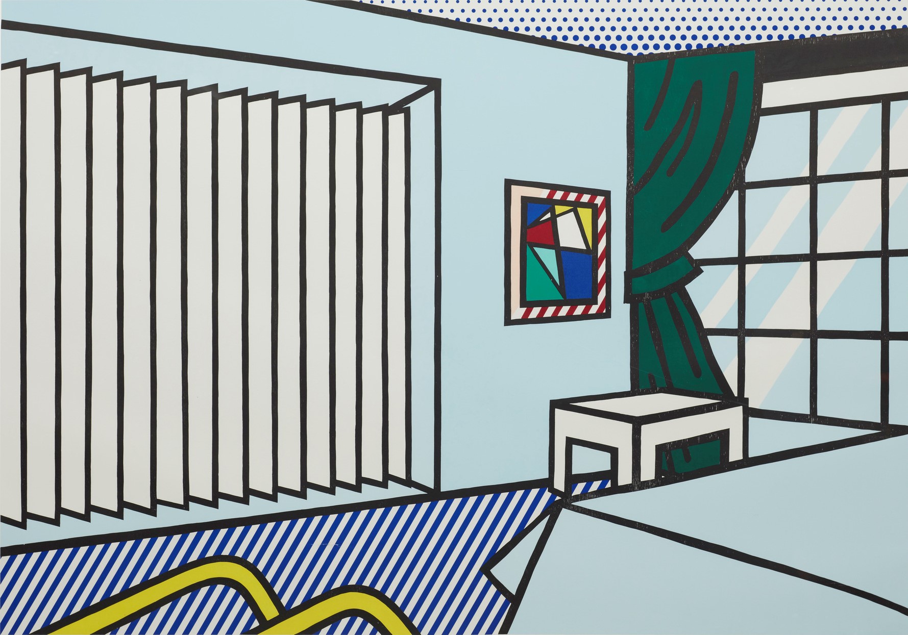 Roy Lichtenstein - Bedroom (from Interior Series)