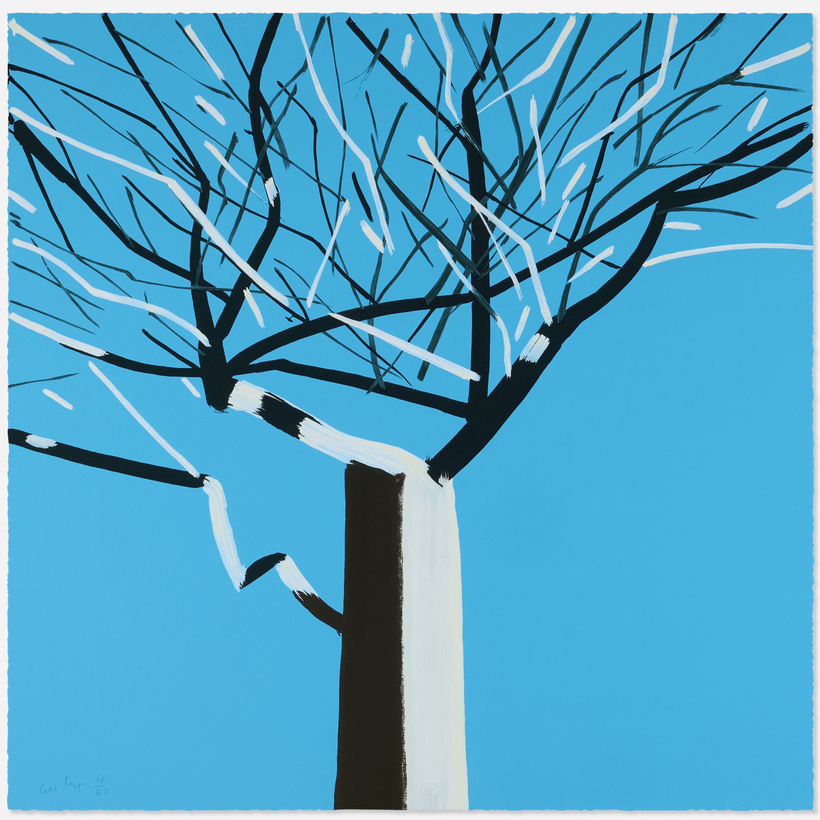 Alex Katz - Tree 10
