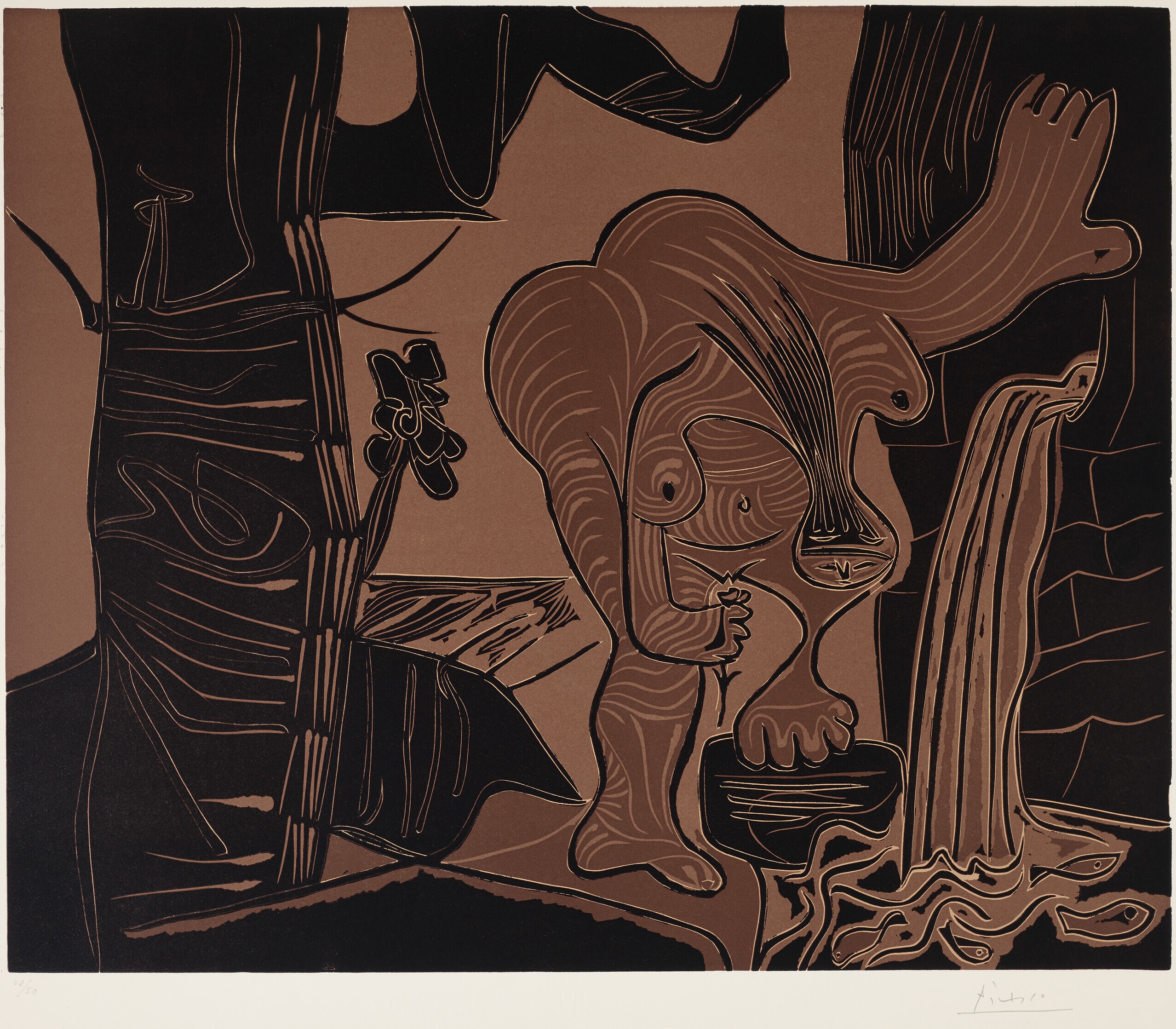 Pablo Picasso - Femme nue à la source