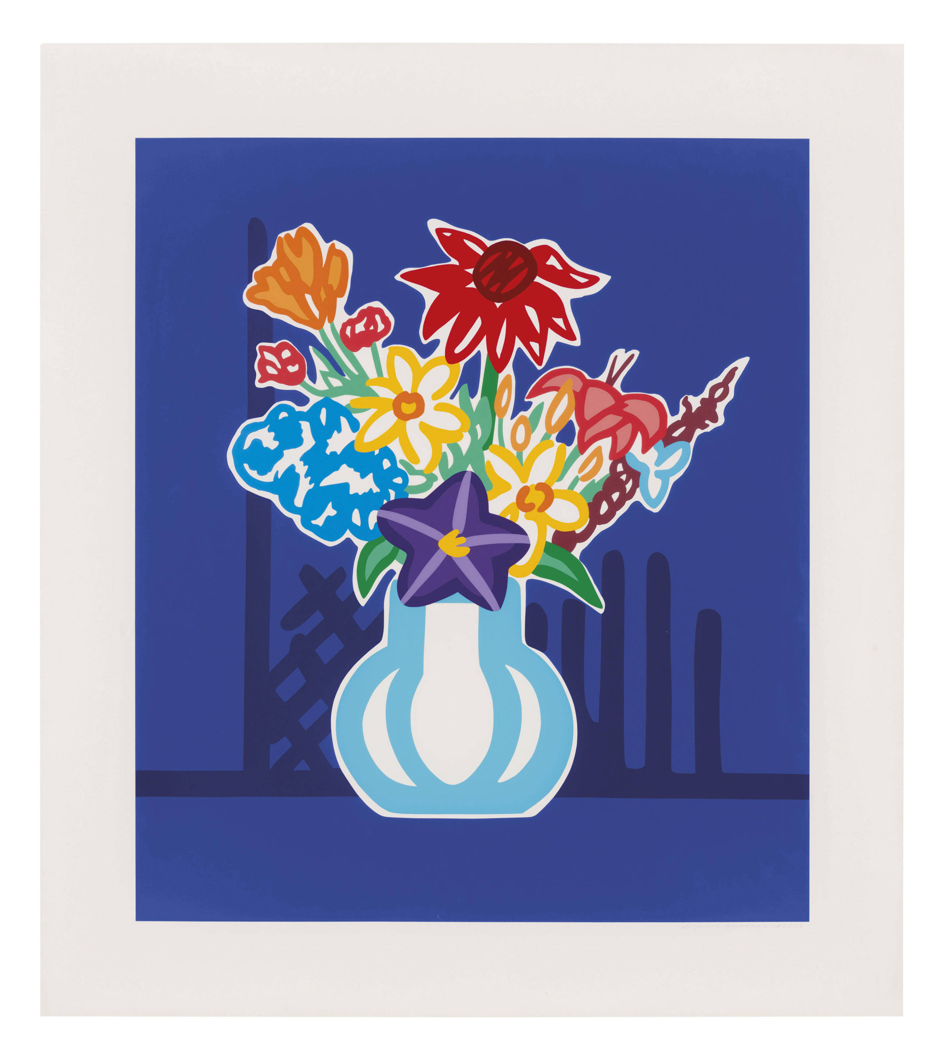Tom Wesselmann - UNICEF Bouquet, from: Meine Kindheit - Schmerz und Heilung, UNICEF