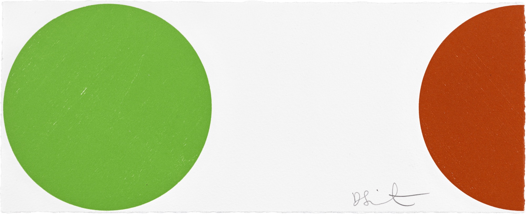 Damien Hirst - Cesium Sulfate, from 40 Woodcut Spots