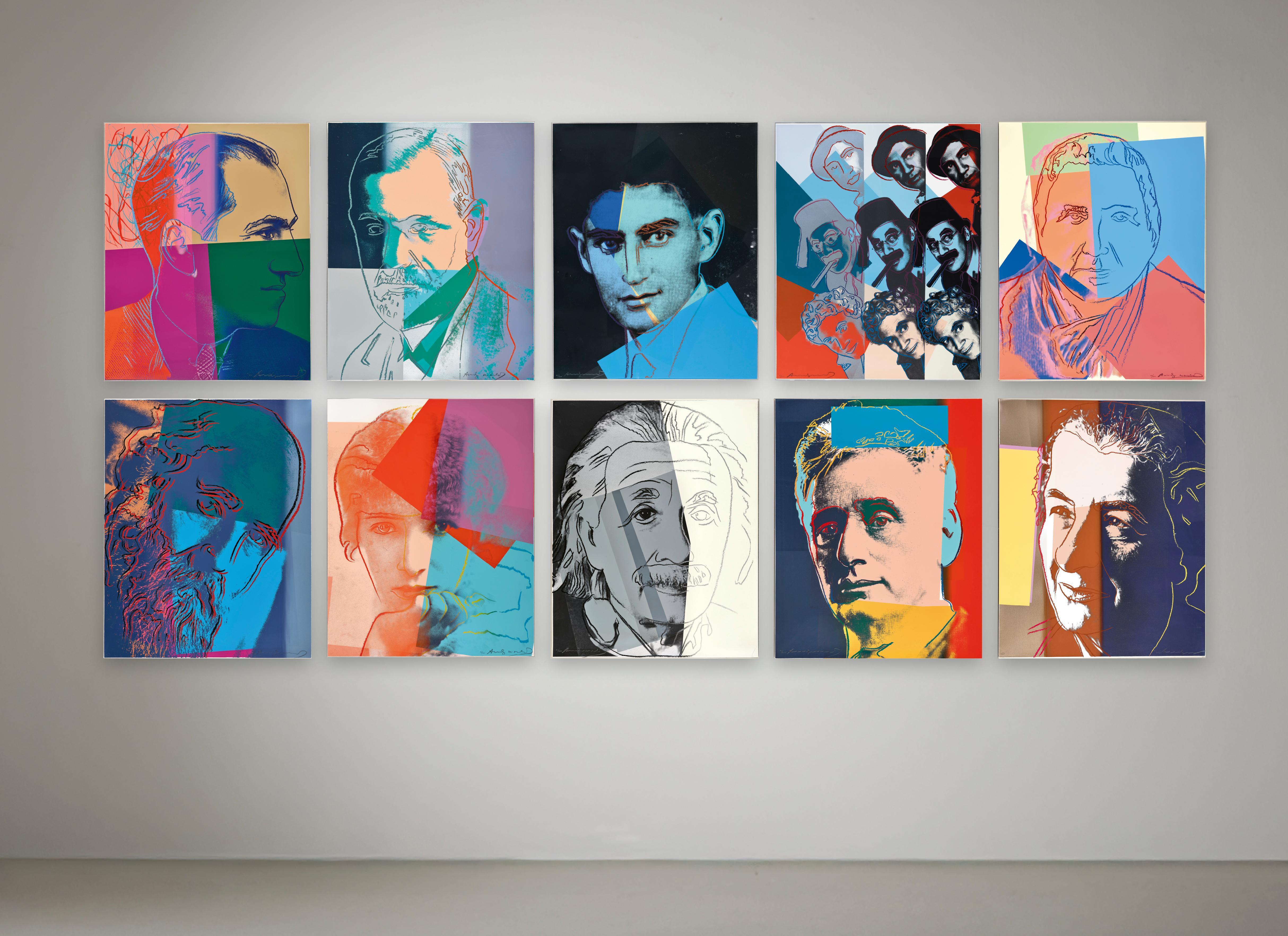 Andy Warhol - Ten Portraits of Jews of the Twentieth Century, 1980