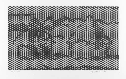 Roy Lichtenstein - Haystack #6, State III (C. 73; G. 158)