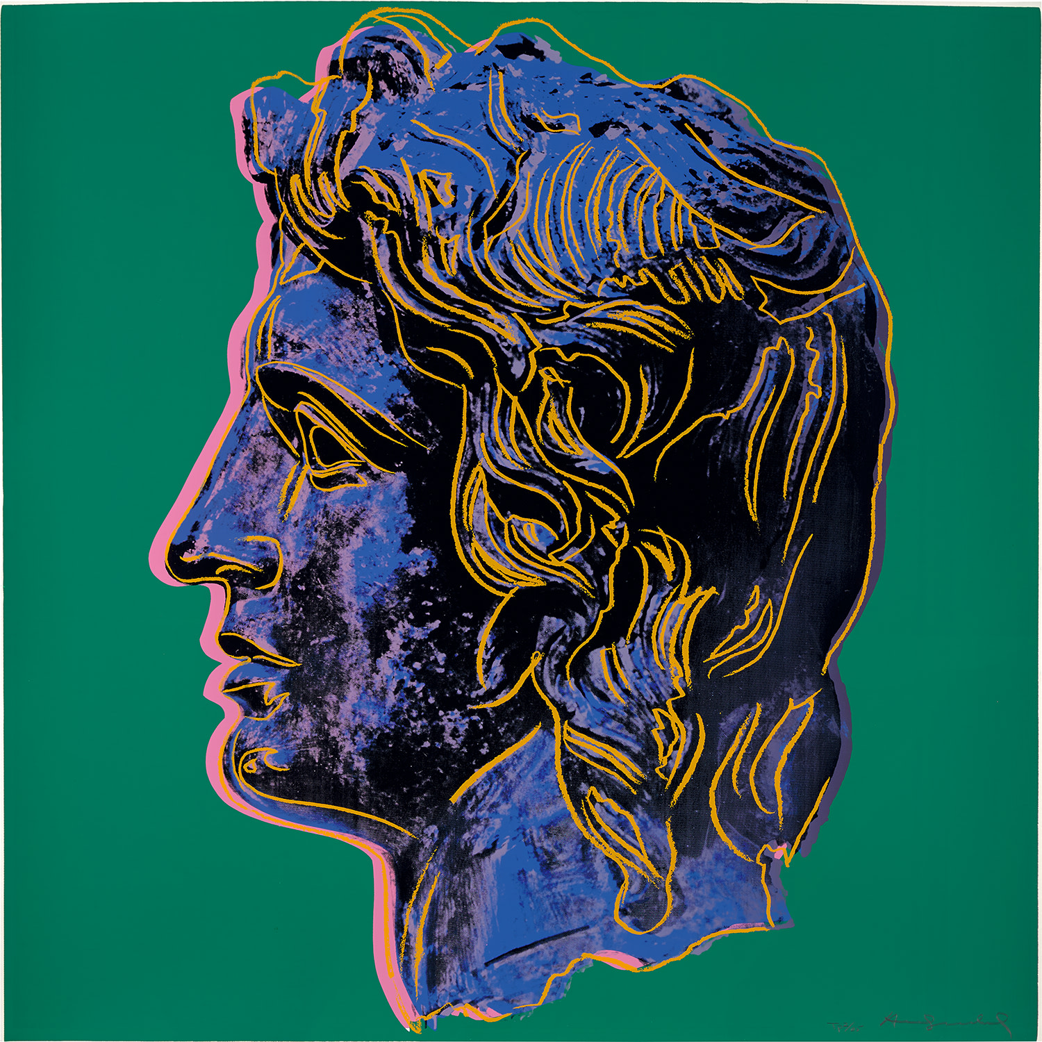 Andy Warhol - Alexander the Great (see F. & S. 291-292)