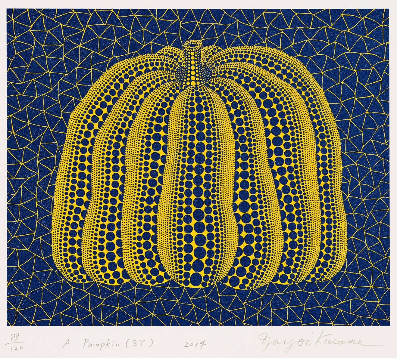 Yayoi Kusama - A Pumpkin (BY) (K. 318)