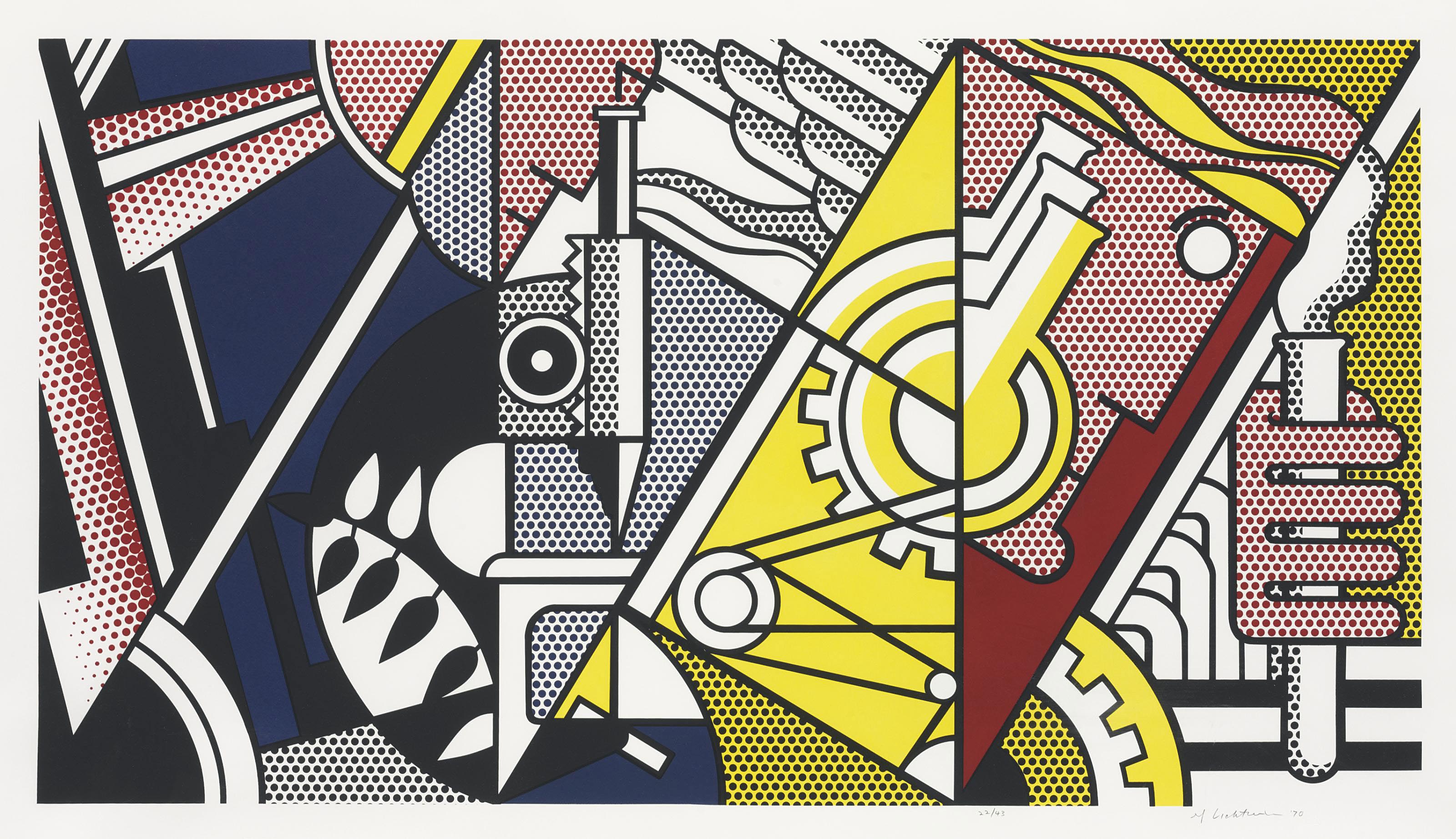 Roy Lichtenstein - Peace Through Chemistry II, from Peace Through Chemistry