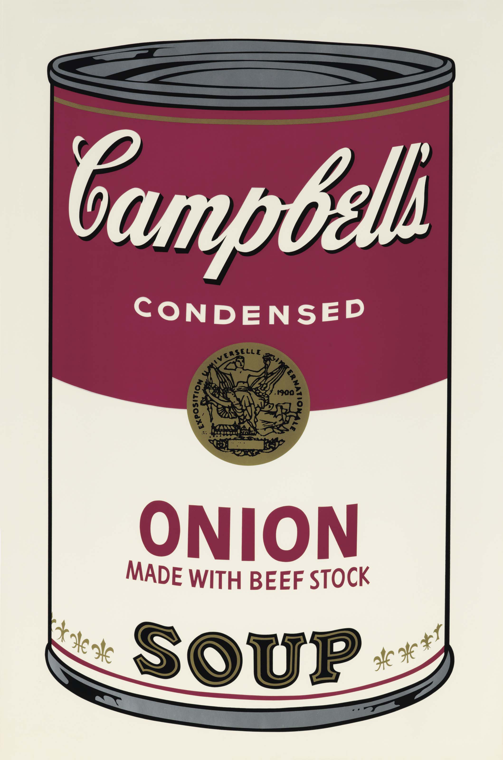 Andy Warhol - Onion Soup, from Campbell's Soup I
