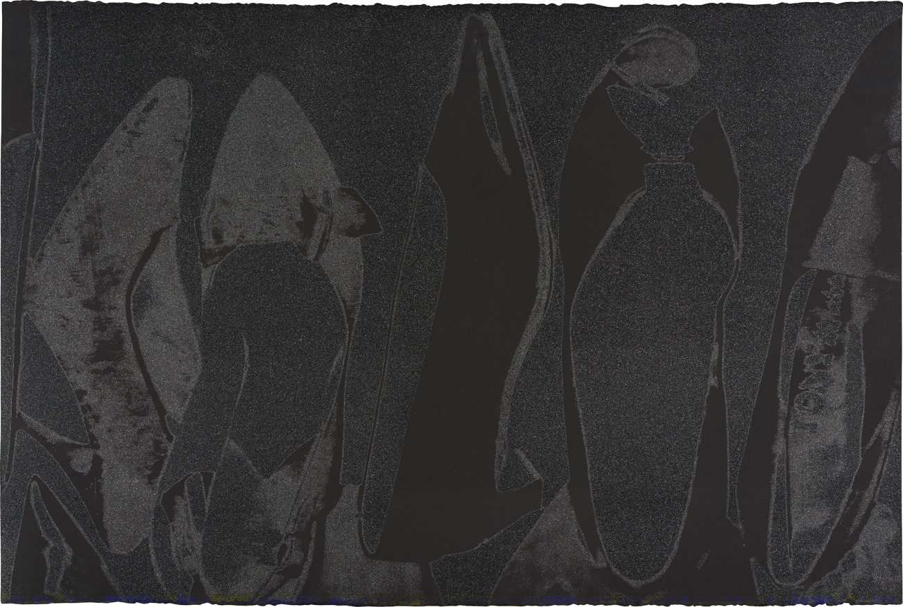 Andy Warhol - Diamond Dust Shoes (Black) (F. & S. 256)