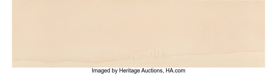 Ed Ruscha - Pepto-Caviar Hollywood