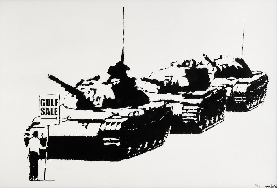 Banksy - Golf Sale