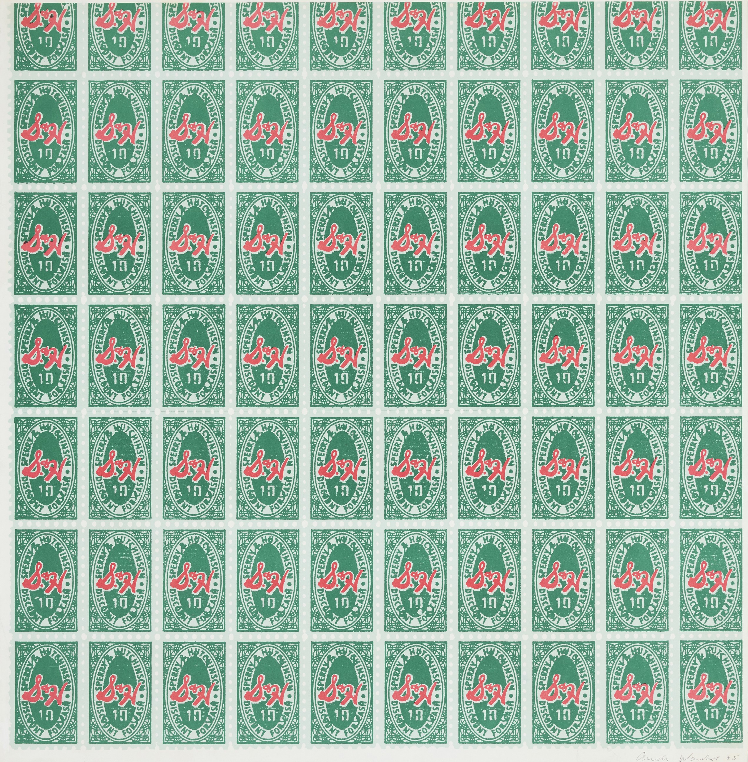 Andy Warhol - S&H Green Stamps