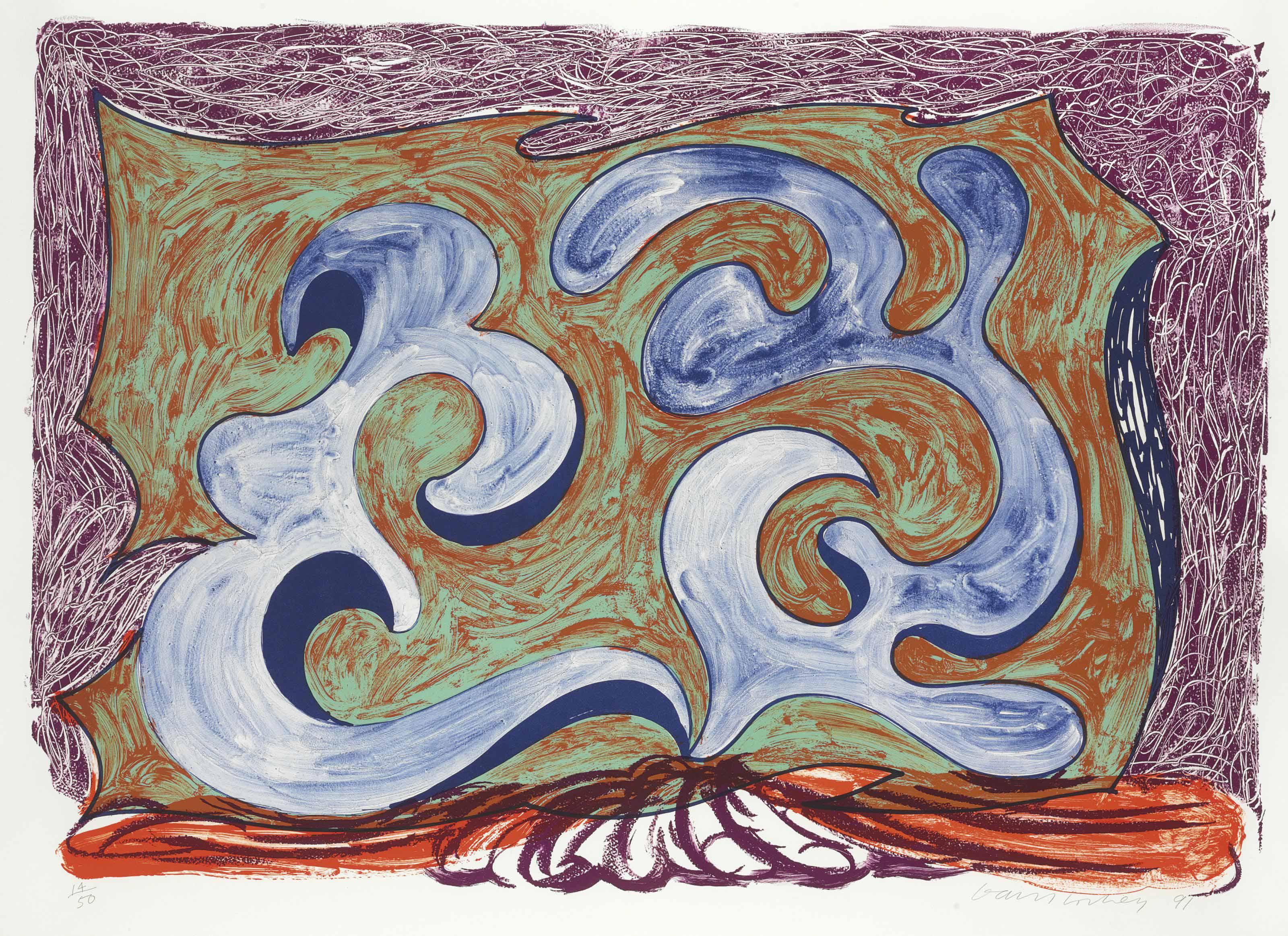 David Hockney - Rampant