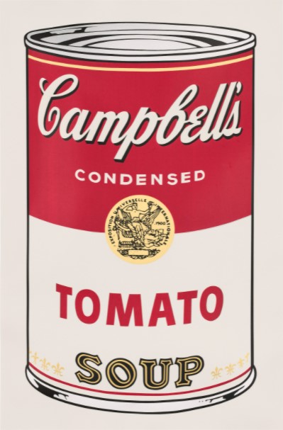 Andy Warhol - Tomato Soup, from: Campbell's Soup I