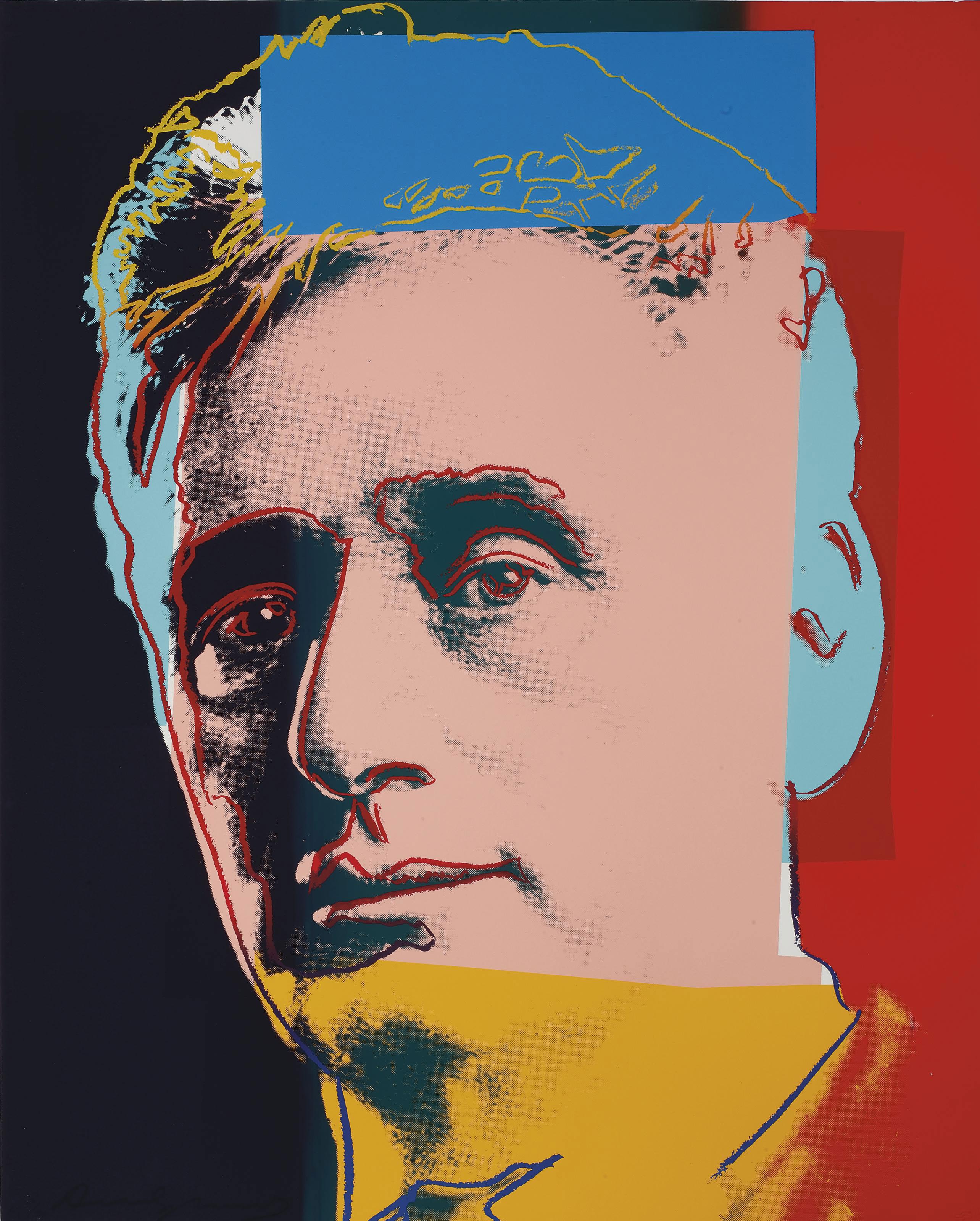 Andy Warhol - Louis Brandeis, from Ten Portraits of Jews of the Twentieth Century
