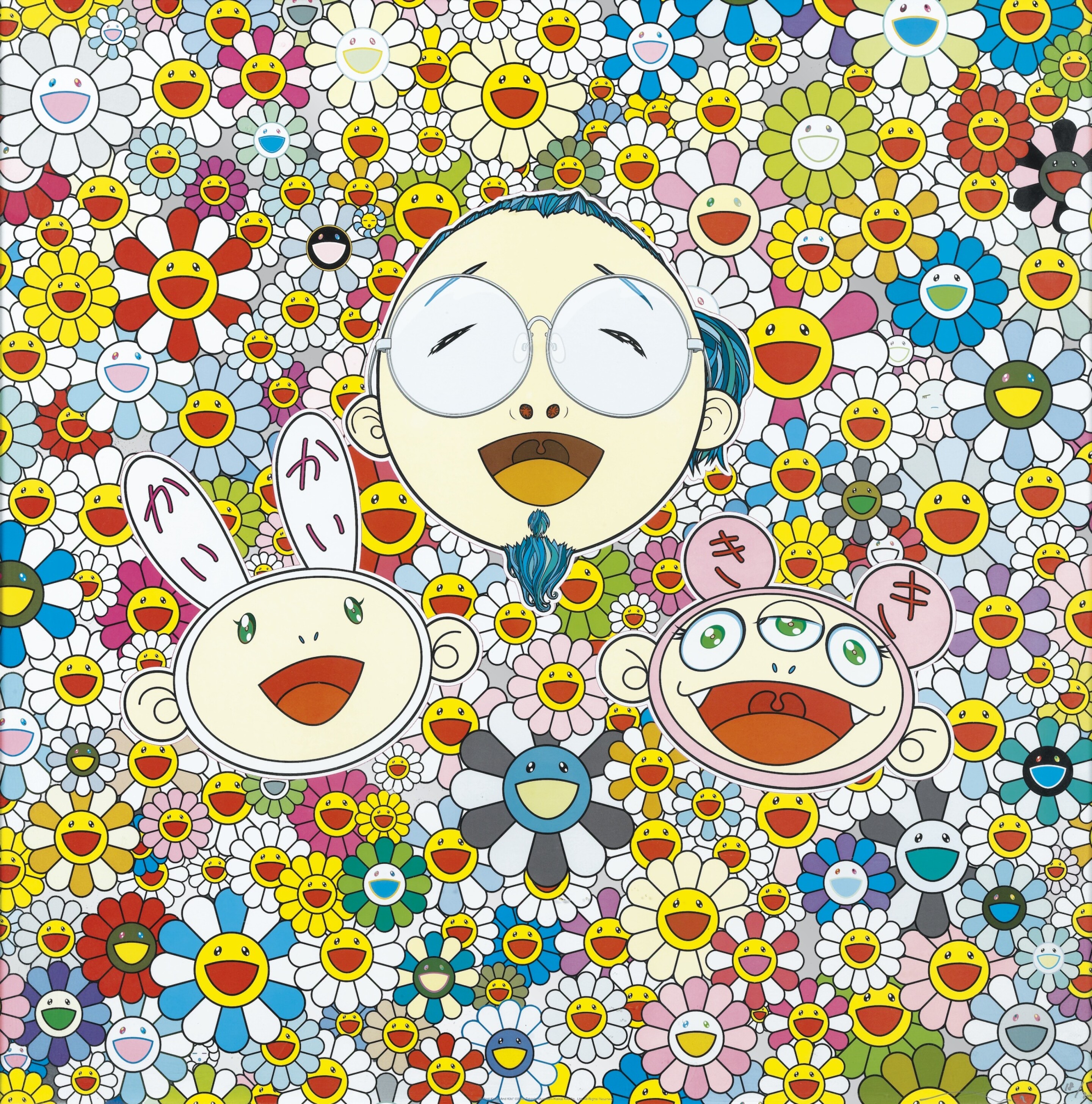 Takashi Murakami - ME AND KAIKAI KIKI (2) AND ME AND DOUBLE - DOB