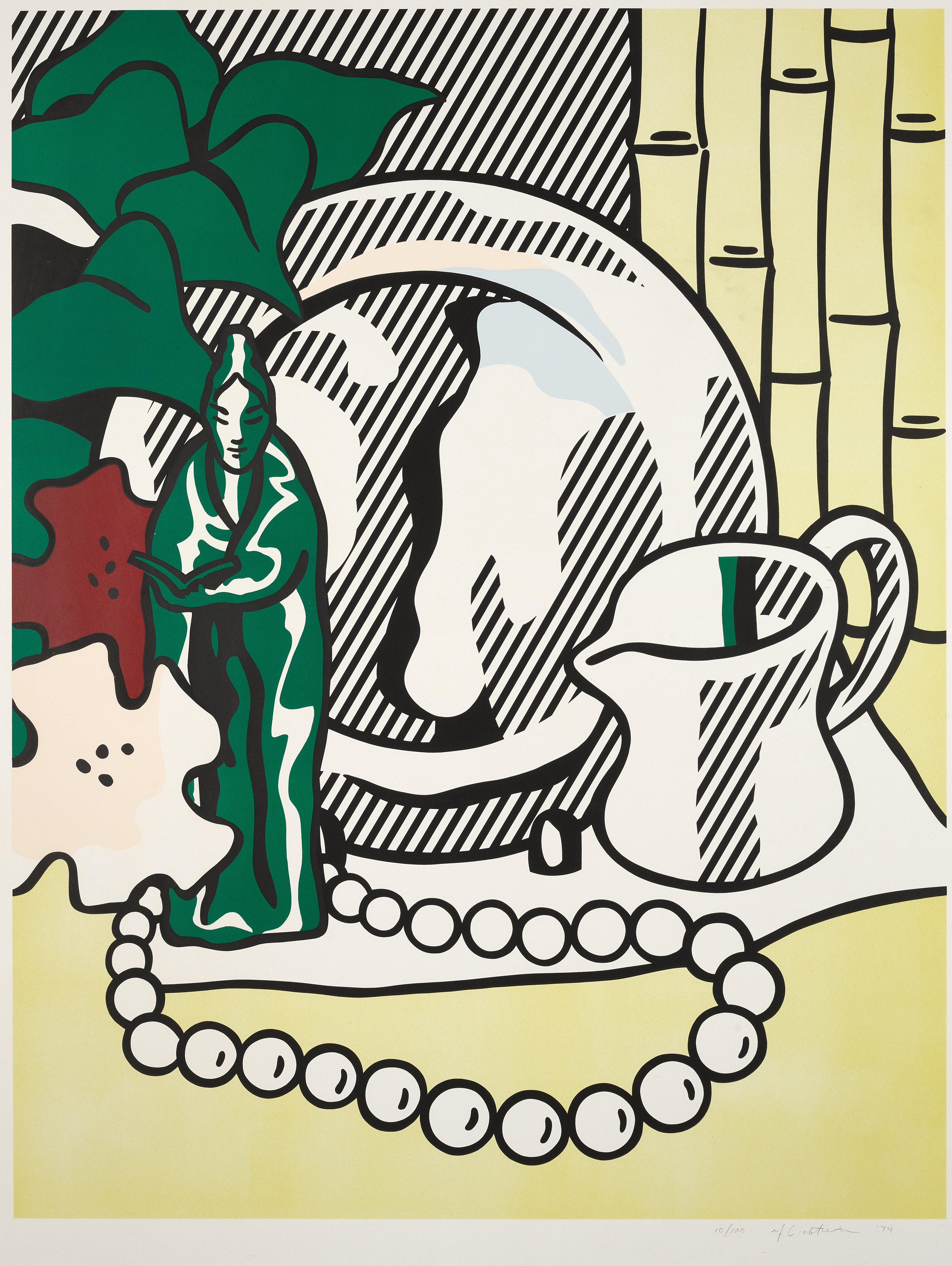 Roy Lichtenstein - Still Life with Figurine