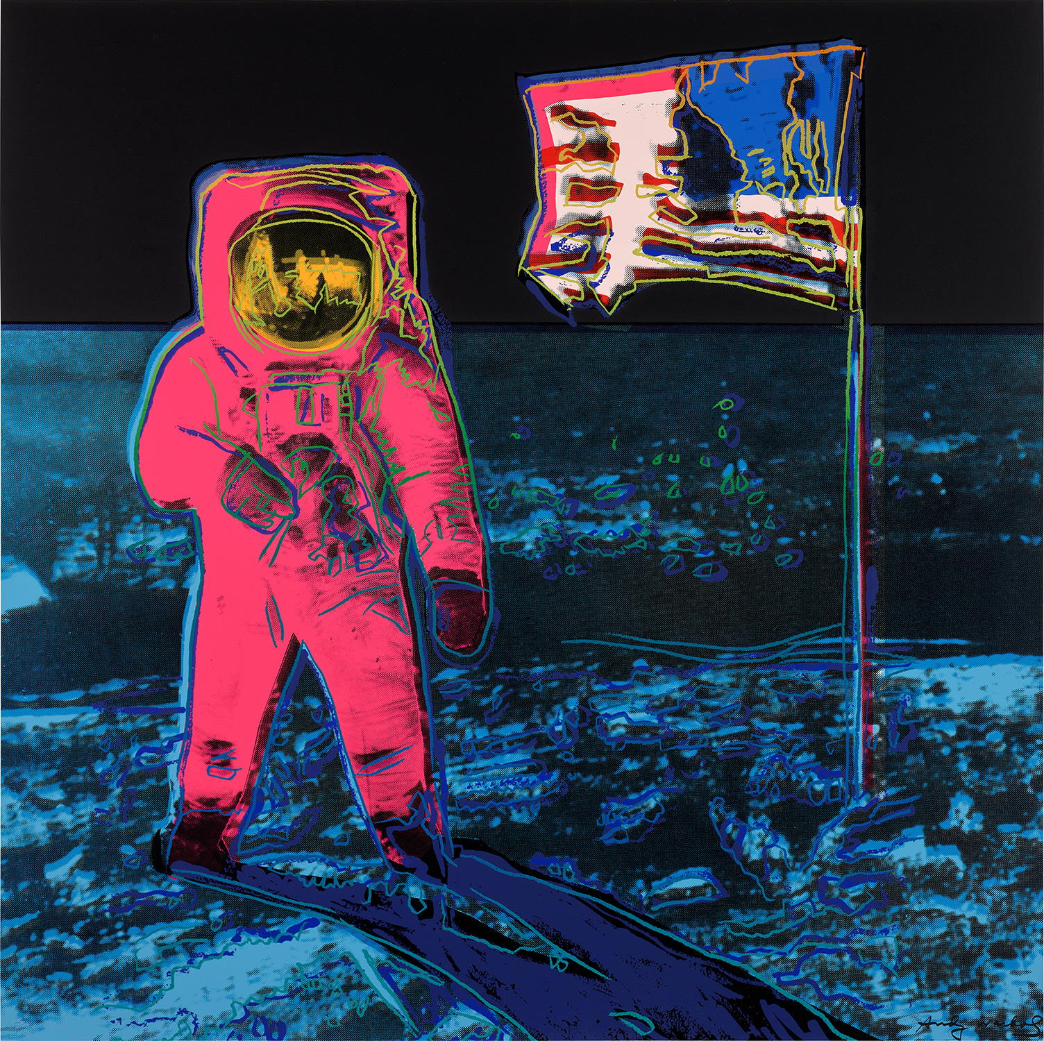 Andy Warhol - Moonwalk (F. & S. 405)