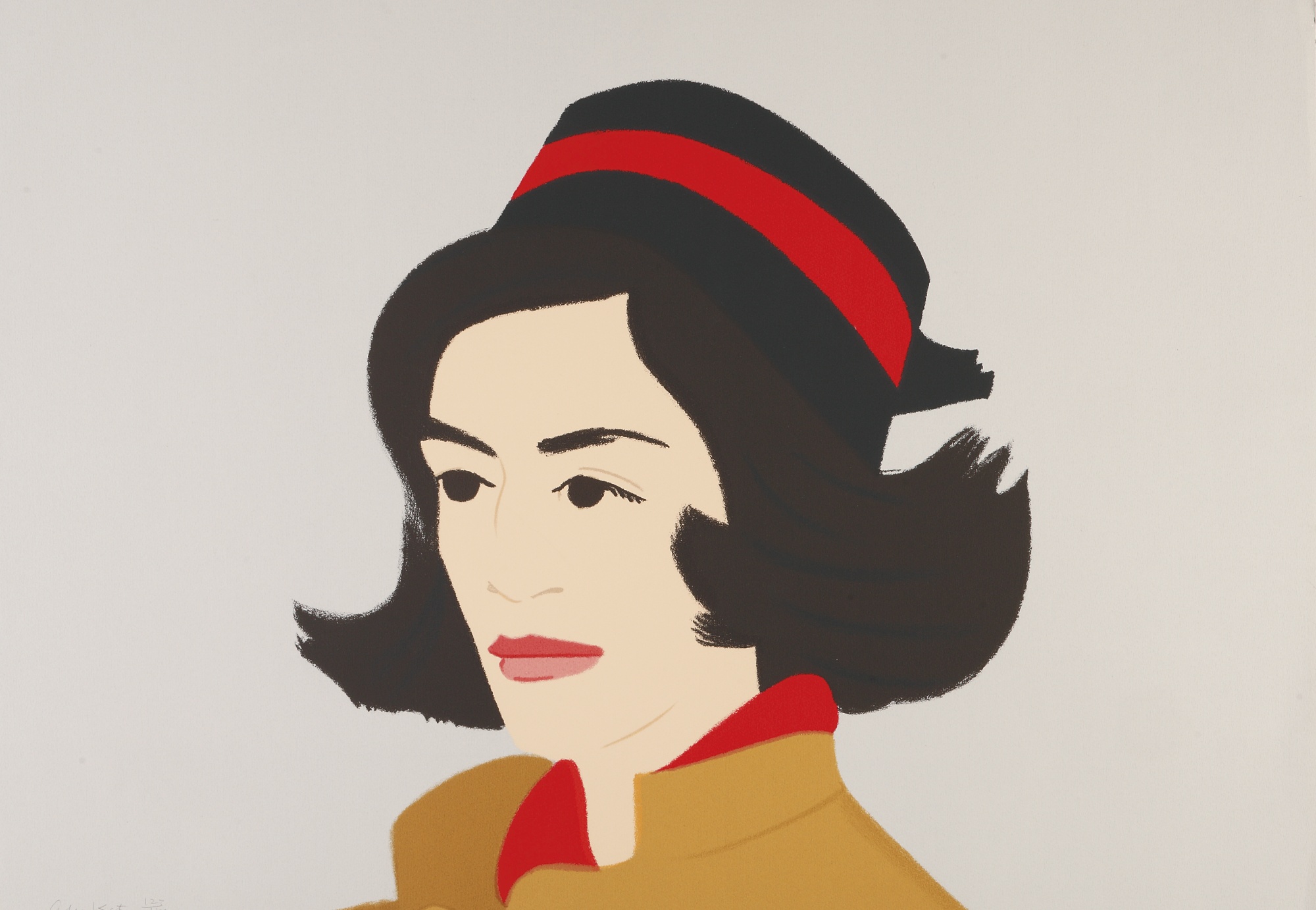 Alex Katz - Ada in Hat