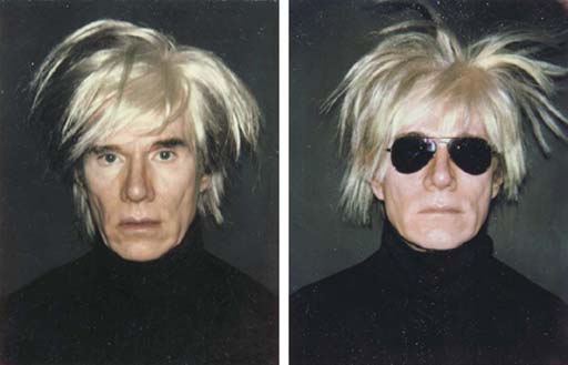 Andy Warhol - Self-Portrait with Fright Wig