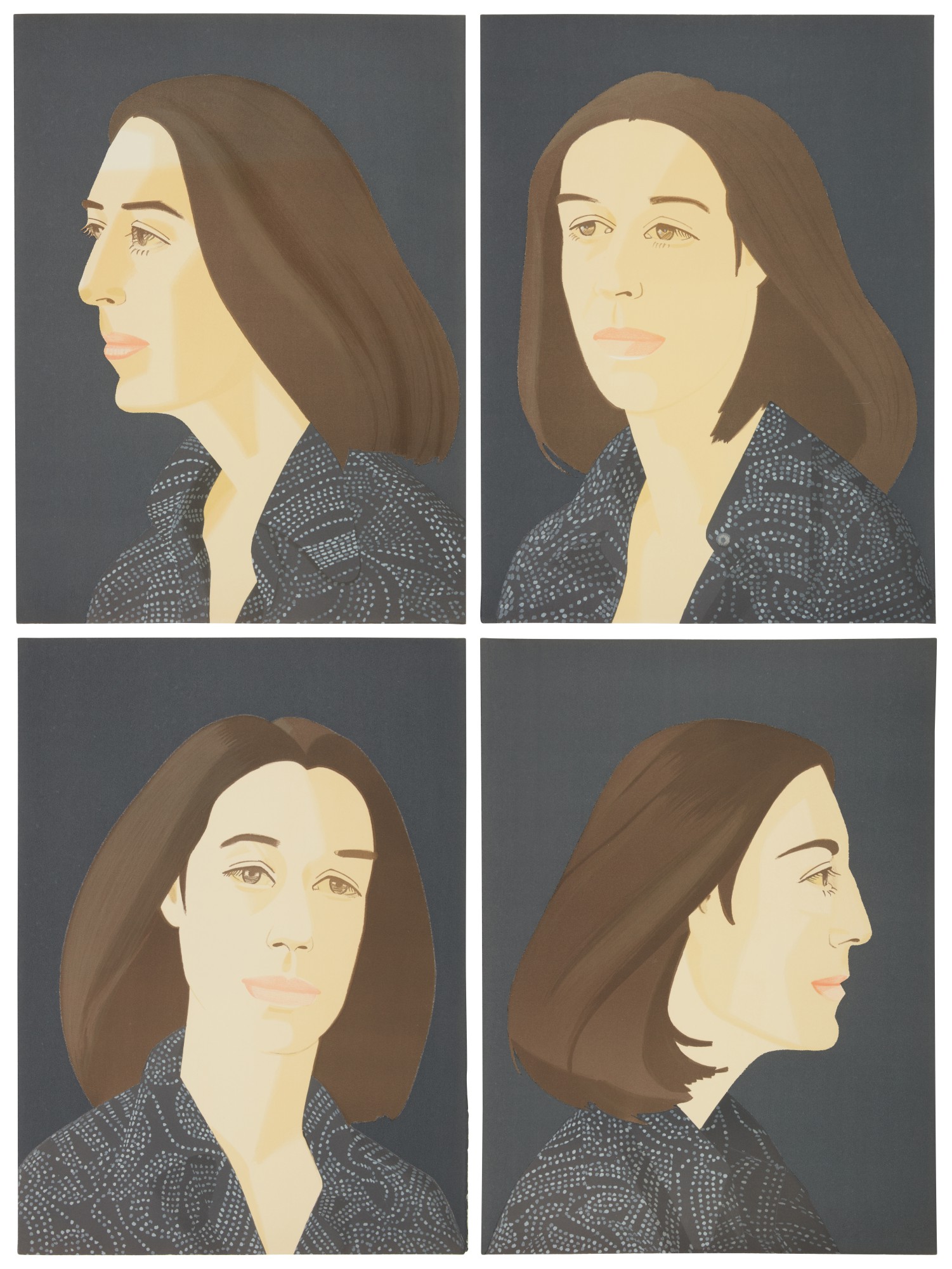Alex Katz - Ada Four Times (Maravell 117-120)