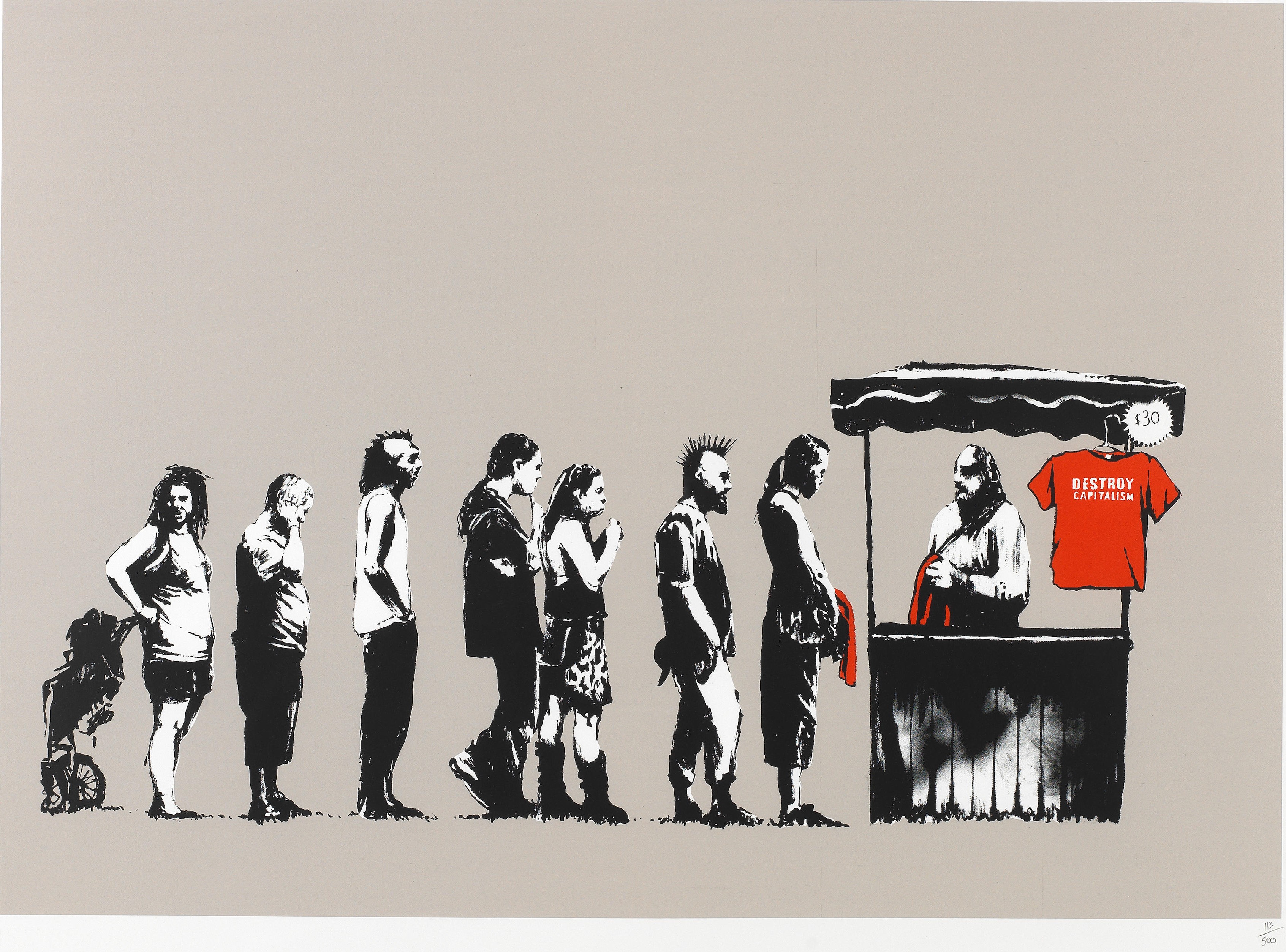 Banksy - Festival (LA Edition)
