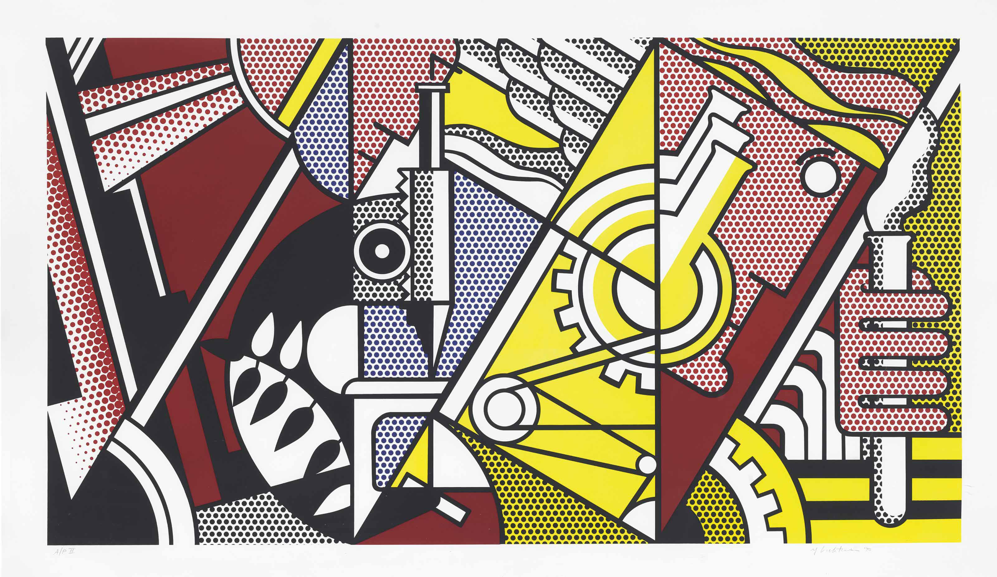Roy Lichtenstein - Peace Through Chemistry I, from Peace Through Chemistry