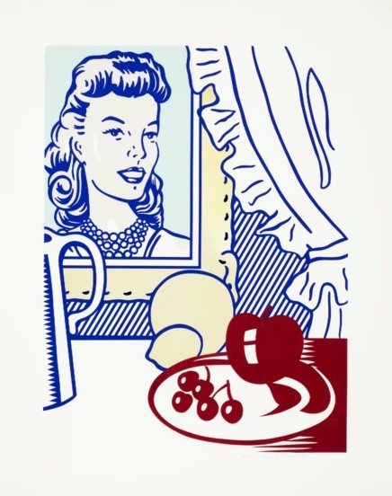 Roy Lichtenstein - Still Life with Portrait, from Six Still Lifes Series