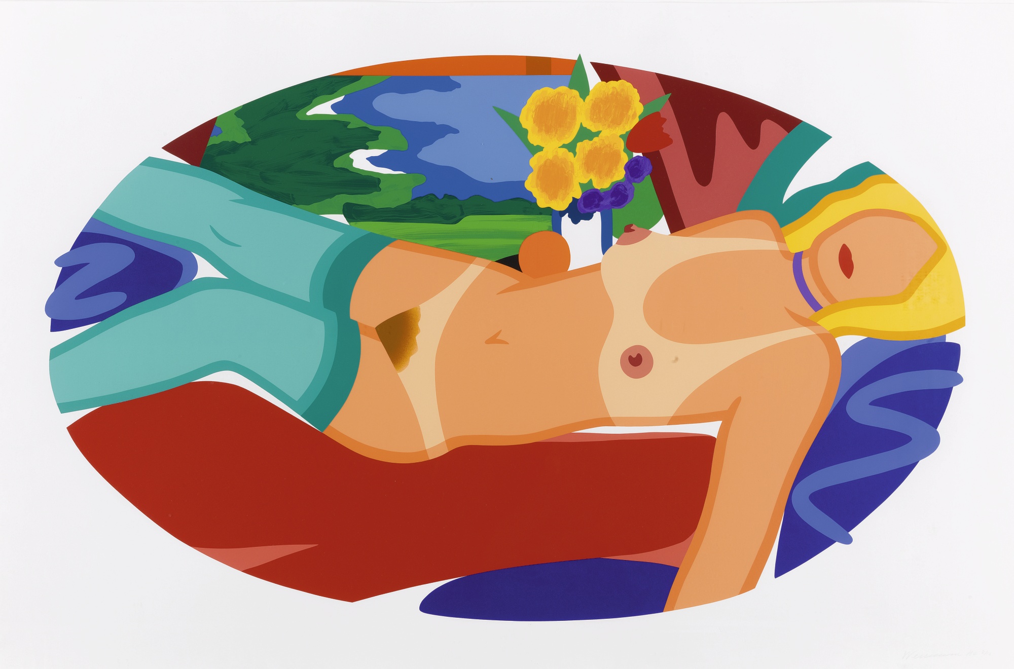 Tom Wesselmann - Beautiful Bedroom Kate