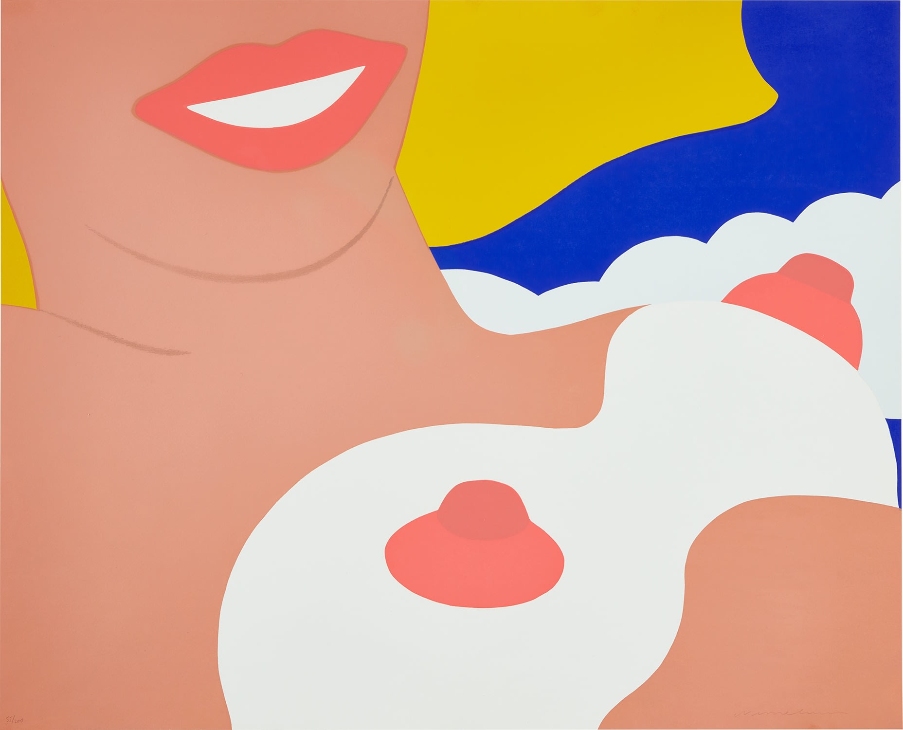 Tom Wesselmann - Nude, from 11 Pop Artists, Volume II (W.P.I. P652)
