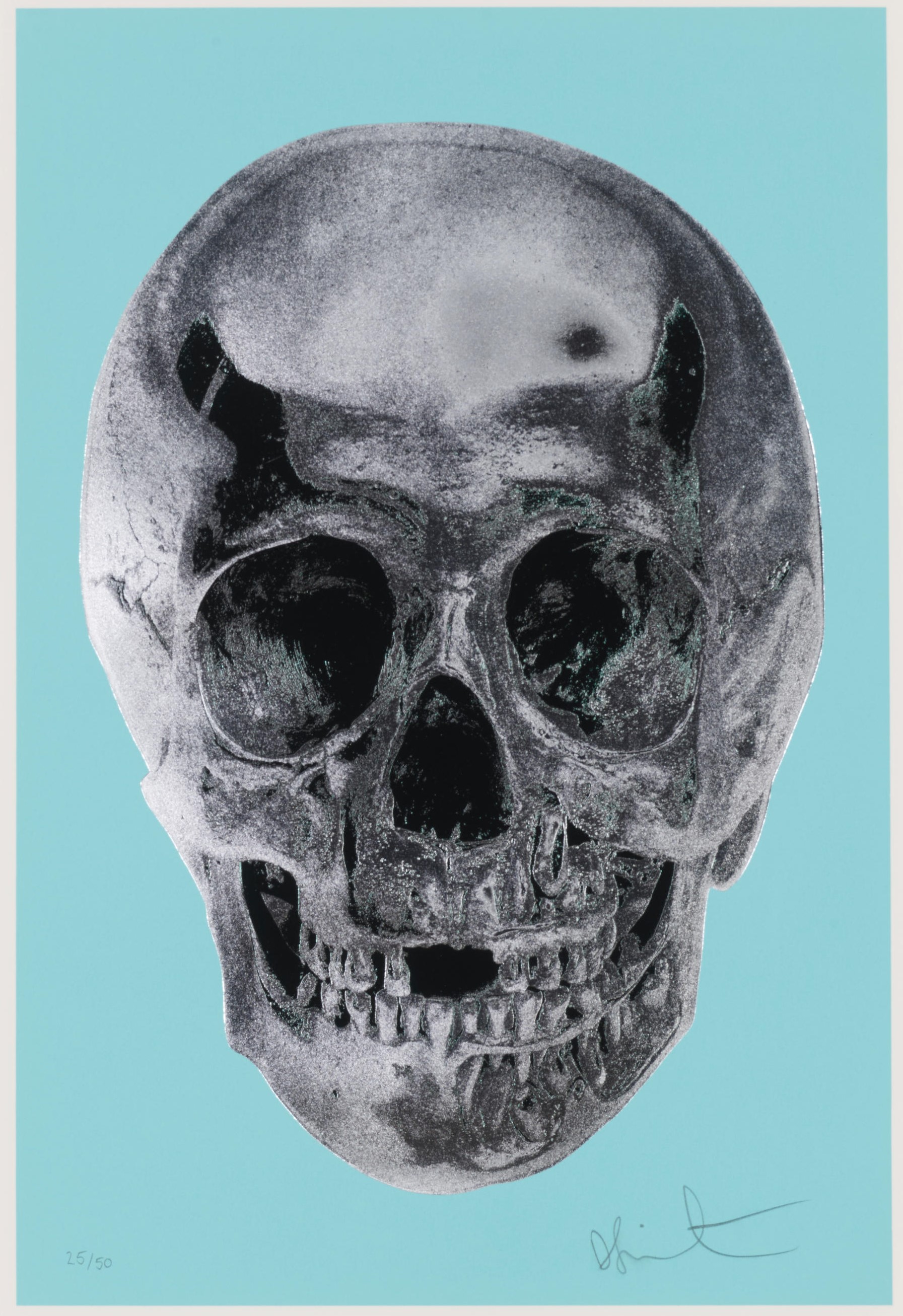 Damien Hirst - Till Death Do Us Part - Heavenly Peppermint Green Silver Gloss Racing Green