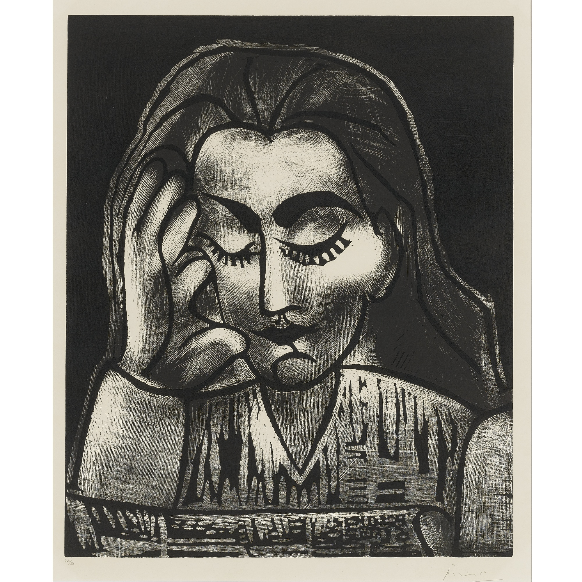 Pablo Picasso - Jacqueline Lisant