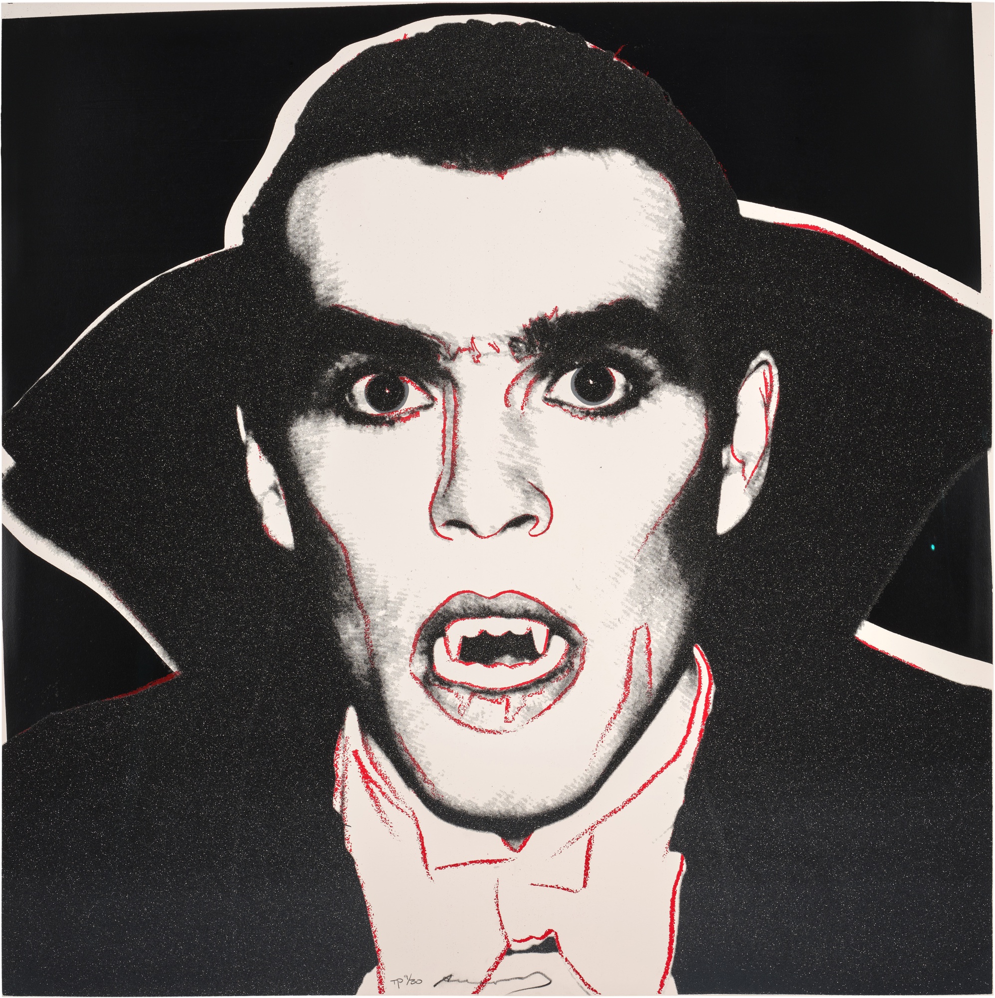Andy Warhol - Dracula, from Myths (F. & S. IIB.264)