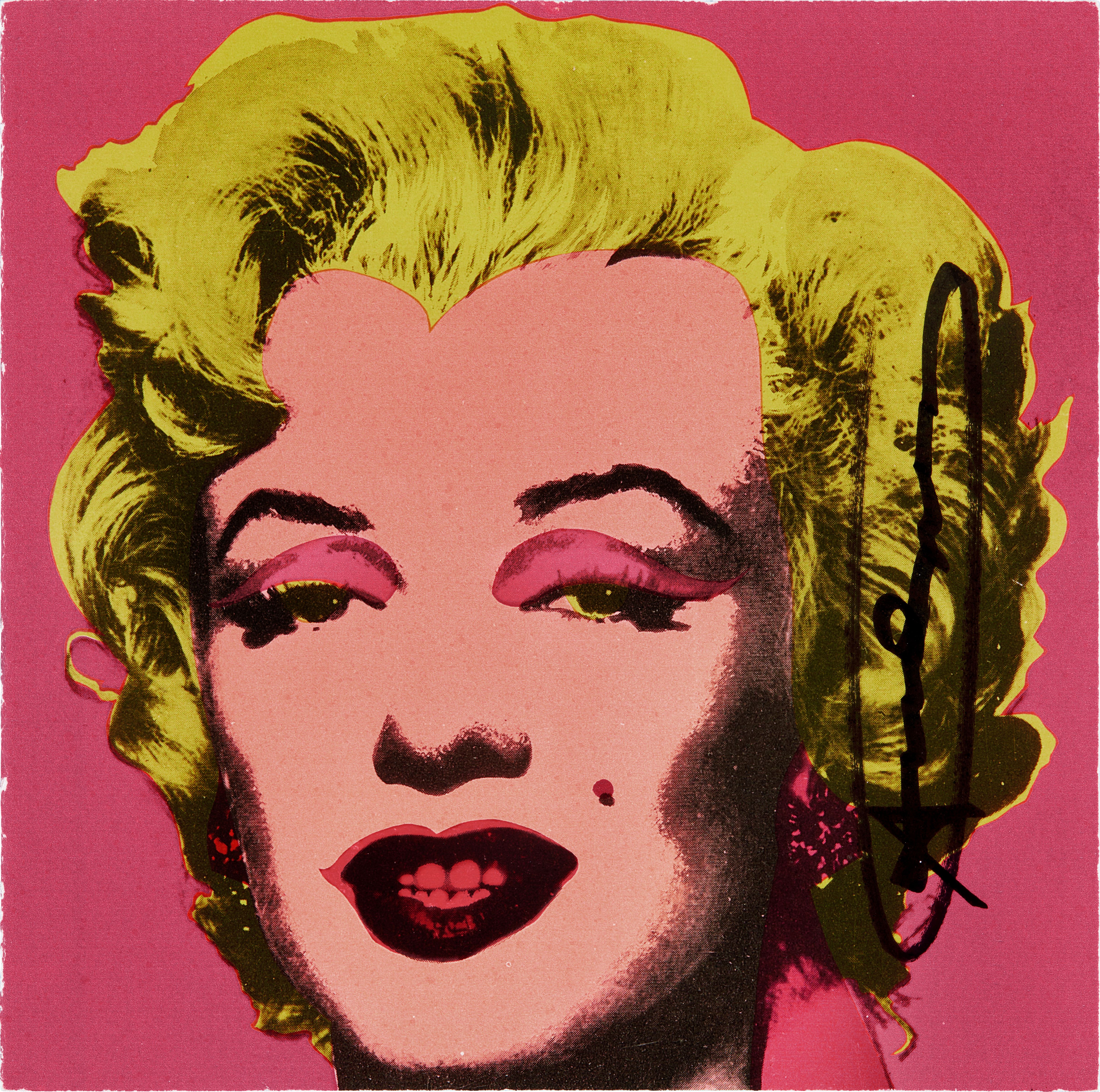 Andy Warhol - Marilyn (Invitation) (Not in F. & S.)