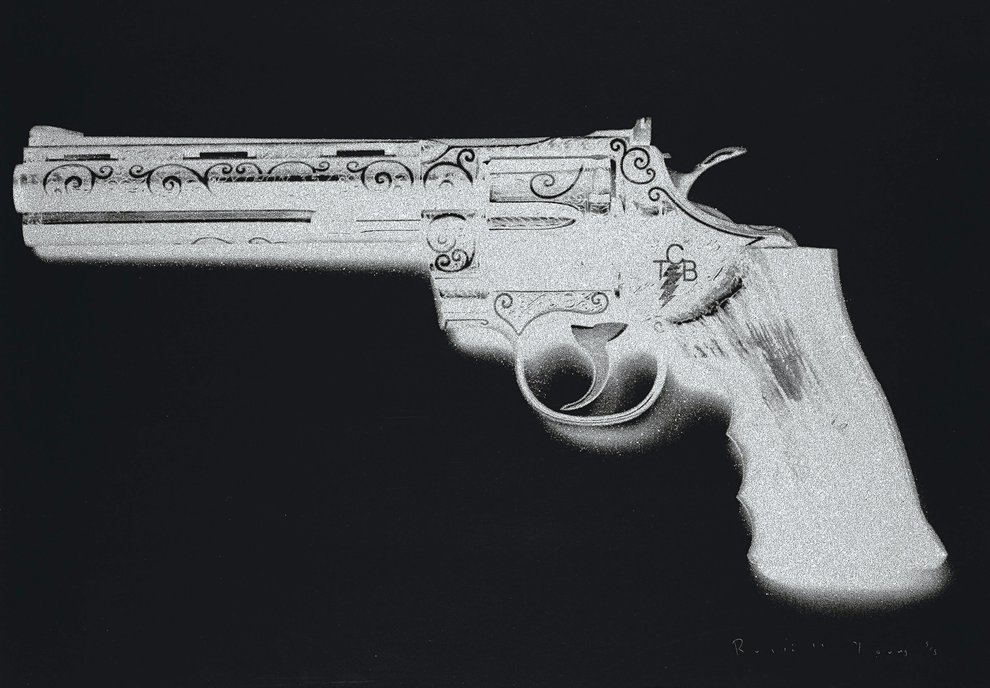 Russell Young - Elvis TCB Gun