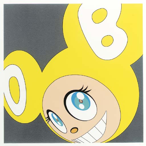 Takashi Murakami - And then and then and then and then and then (Yellow)