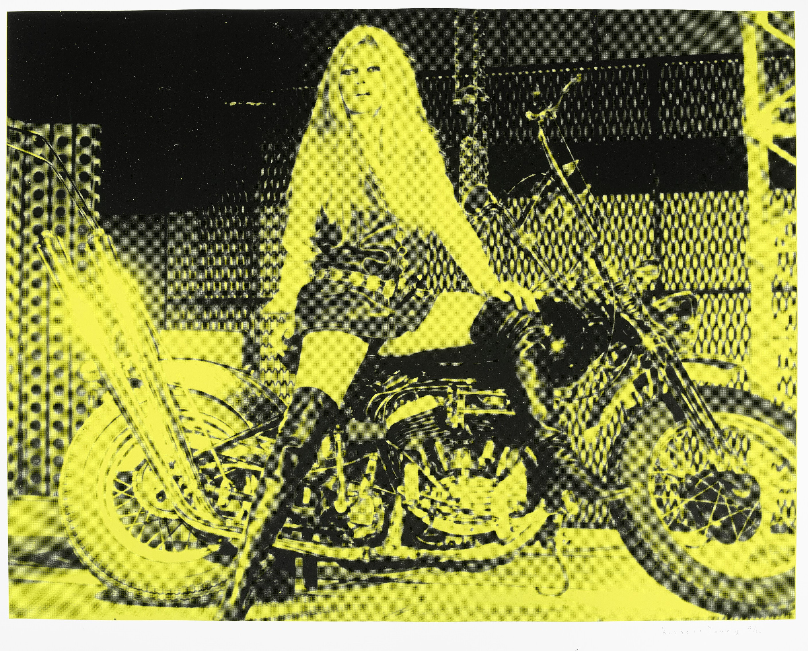 Russell Young - Brigitte Bardot (Yellow)