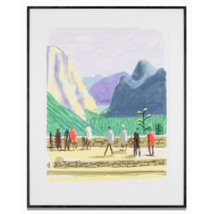 David Hockney - Untitled No.15 from "The Yosemite Suite"
