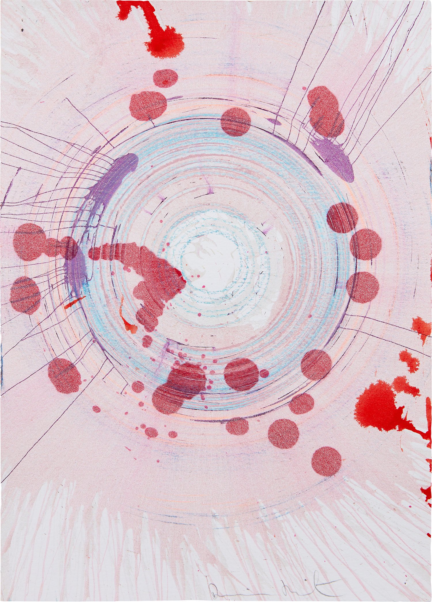 Damien Hirst - Untitled (Spin Painting)