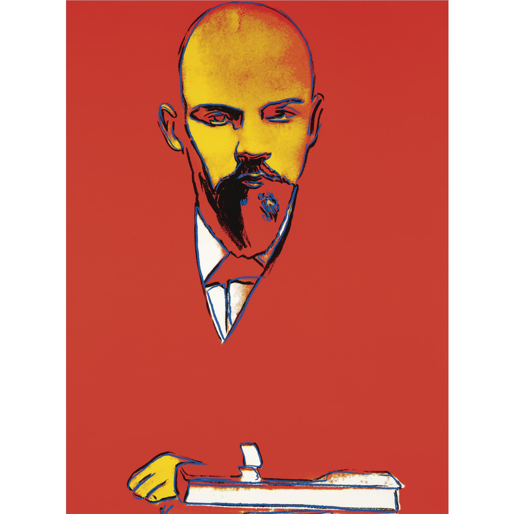 Andy Warhol - RED LENIN