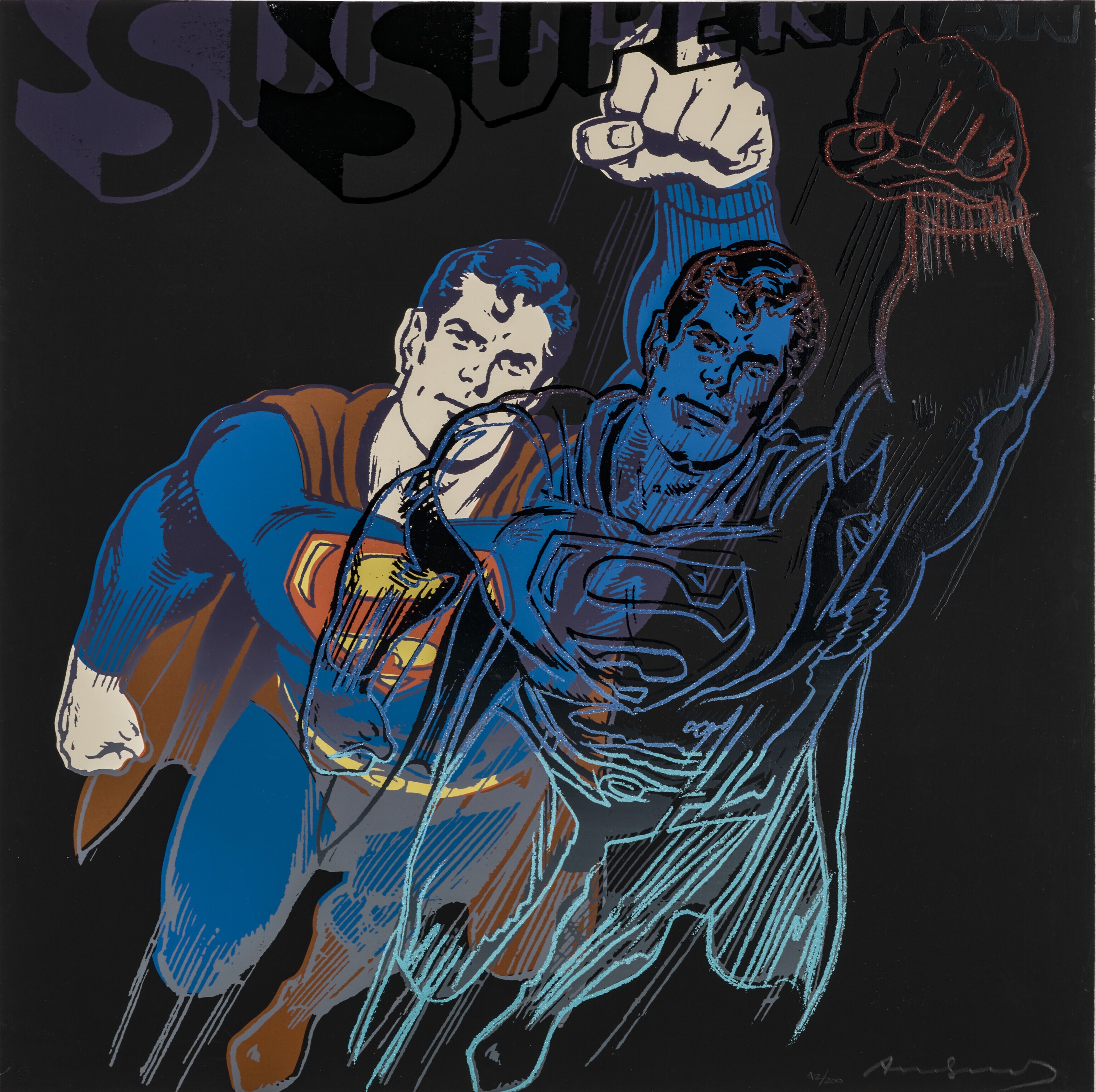 Andy Warhol - Superman, from: Myths