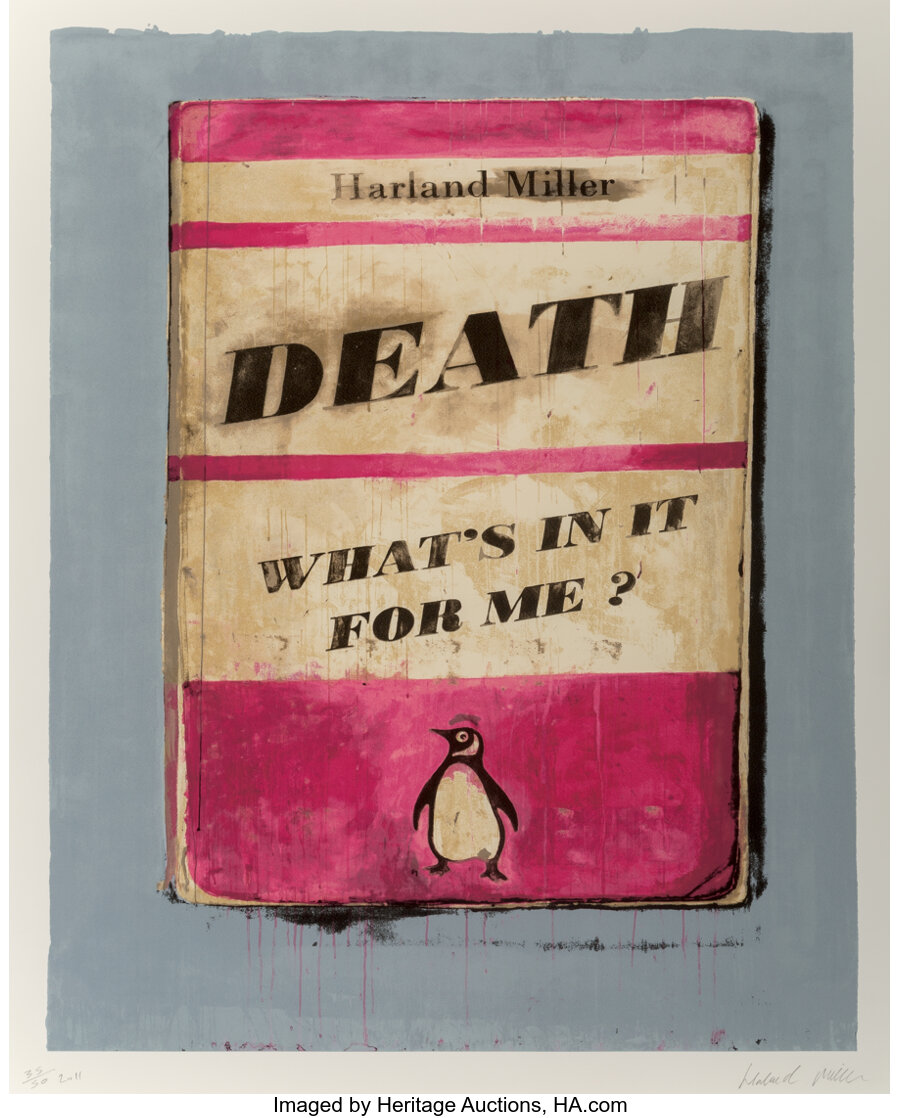 Harland Miller - Death, What's in it for me?