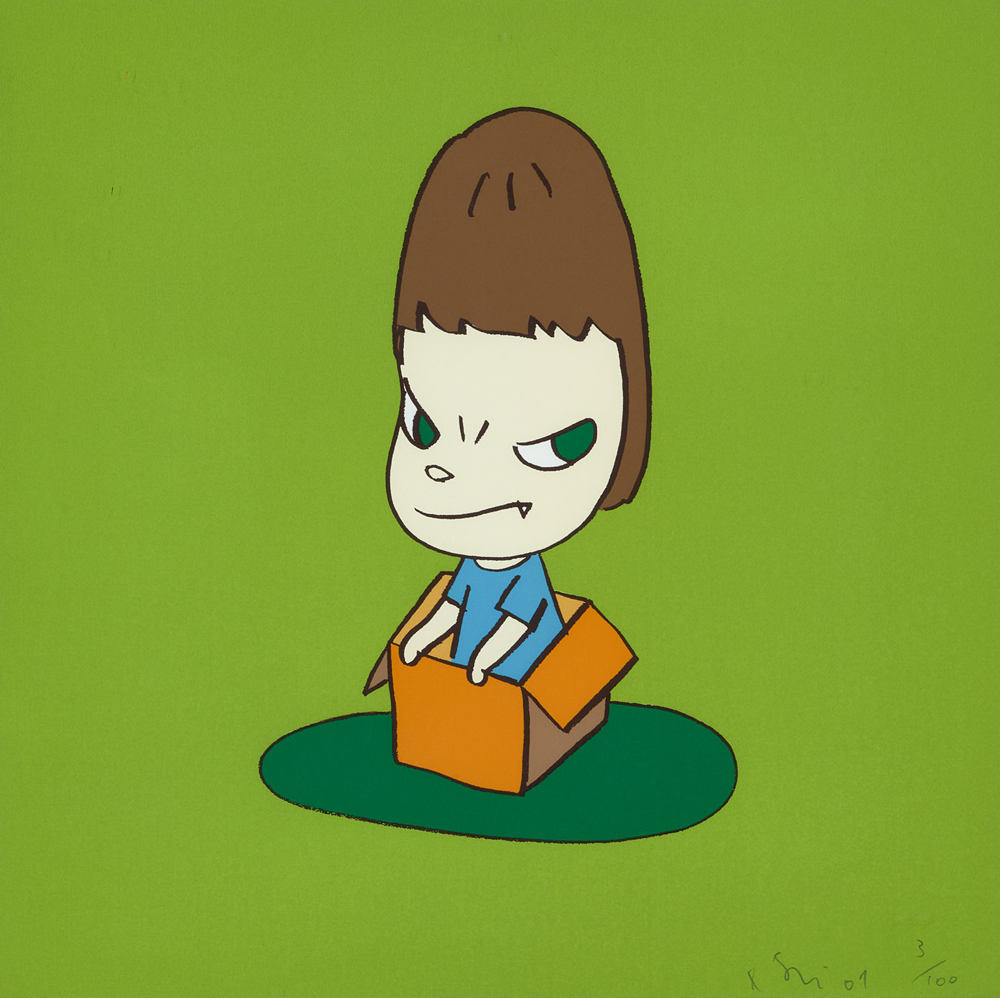 Yoshitomo Nara - Girl in a Box