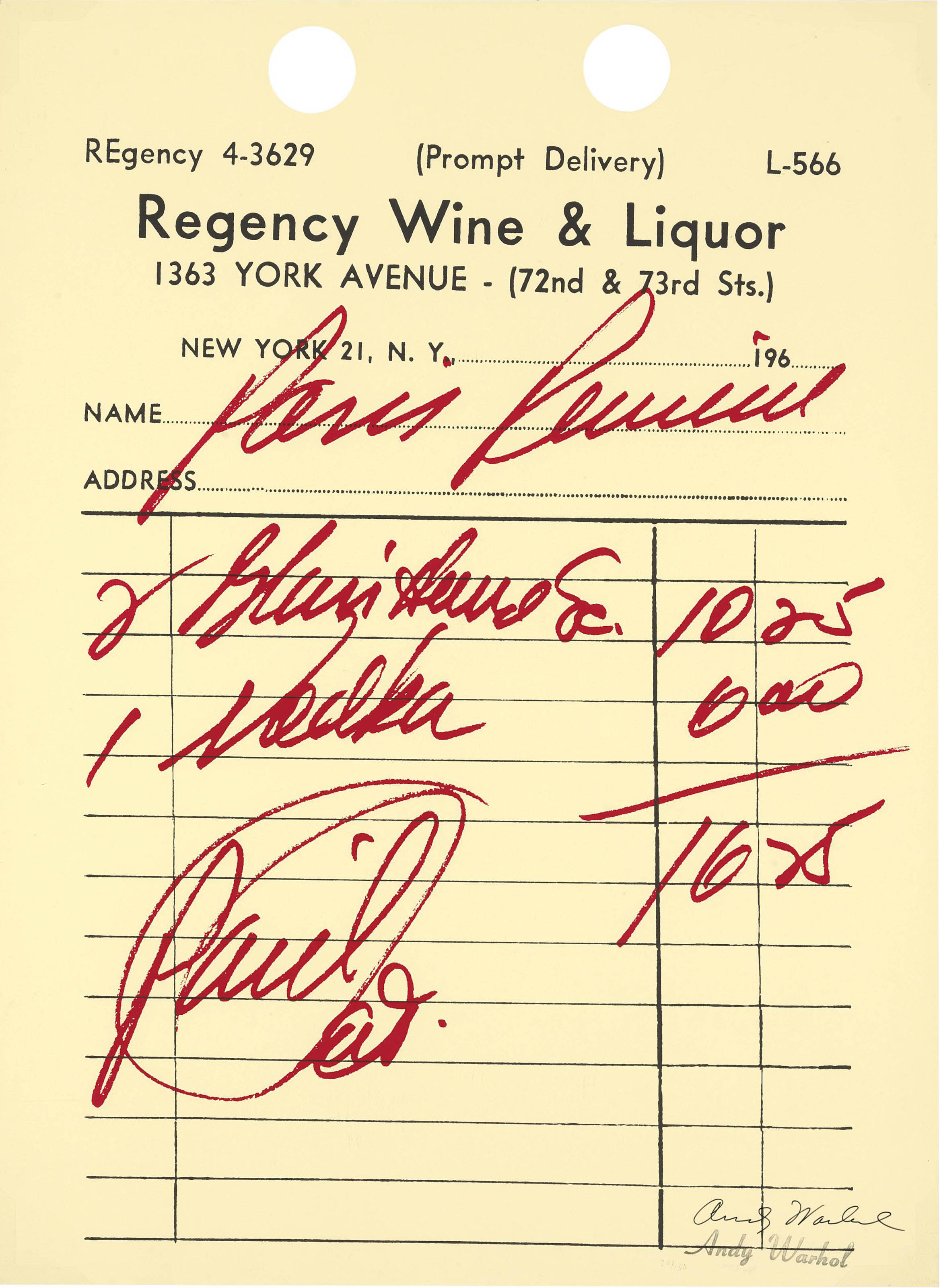 Andy Warhol - Paris Review
