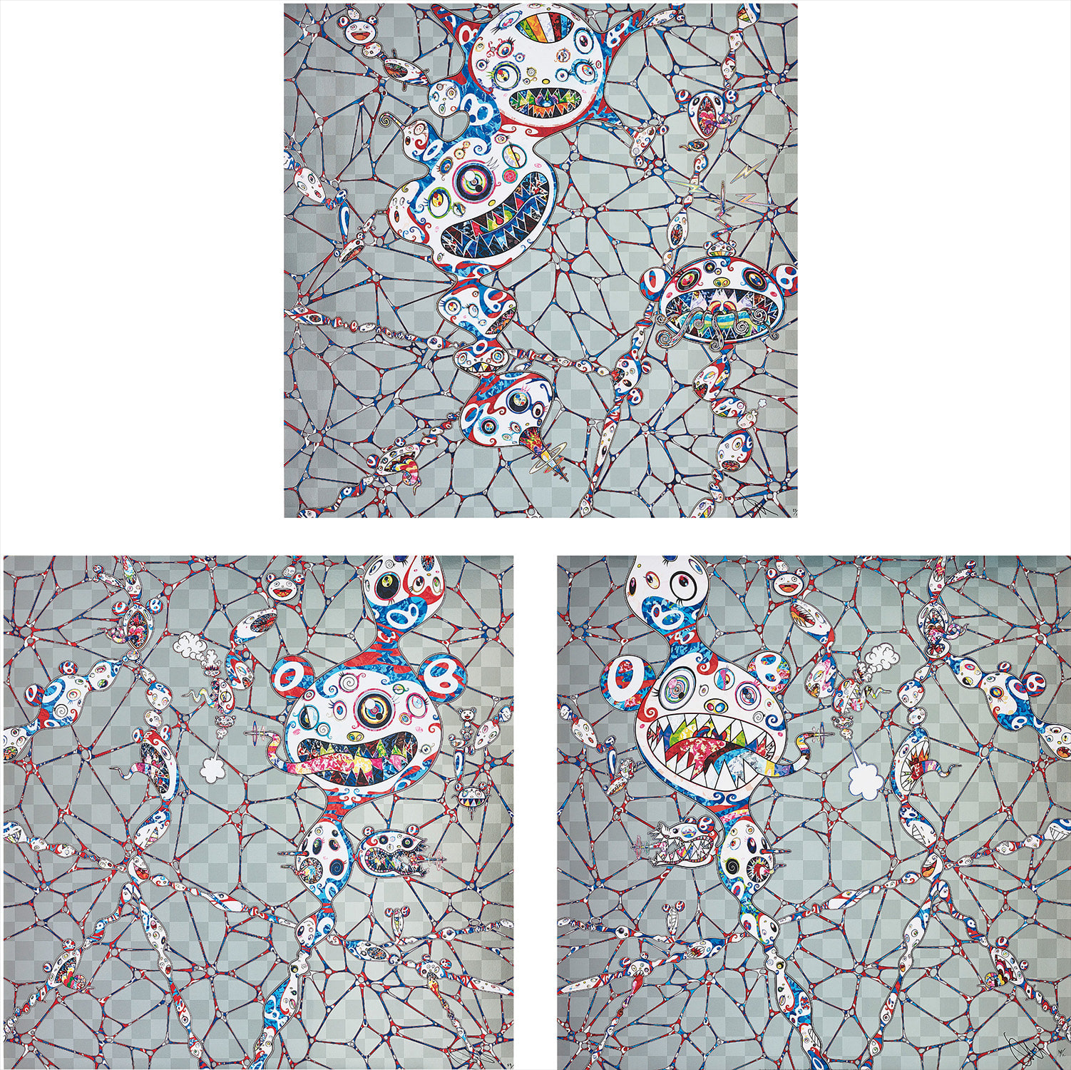Takashi Murakami - DOB: Myxomycete; We Are Destined to Meet Someday! But for Now, We Wander in Different Dimensions; and C...