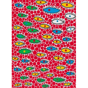 Yayoi Kusama - Eyes Flying in the Sky (Kusama 354)
