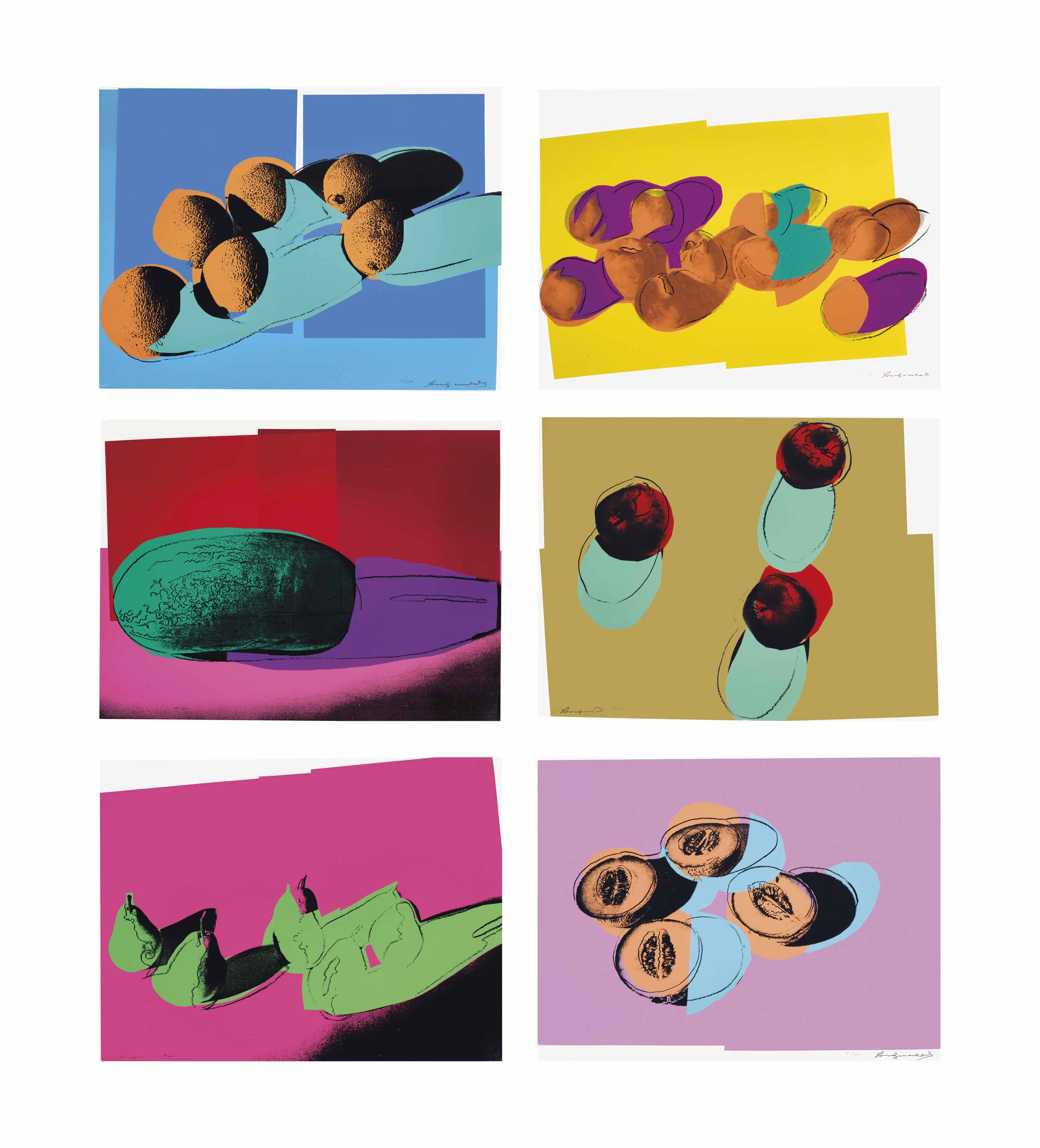 Andy Warhol - Space Fruit: Still Lifes